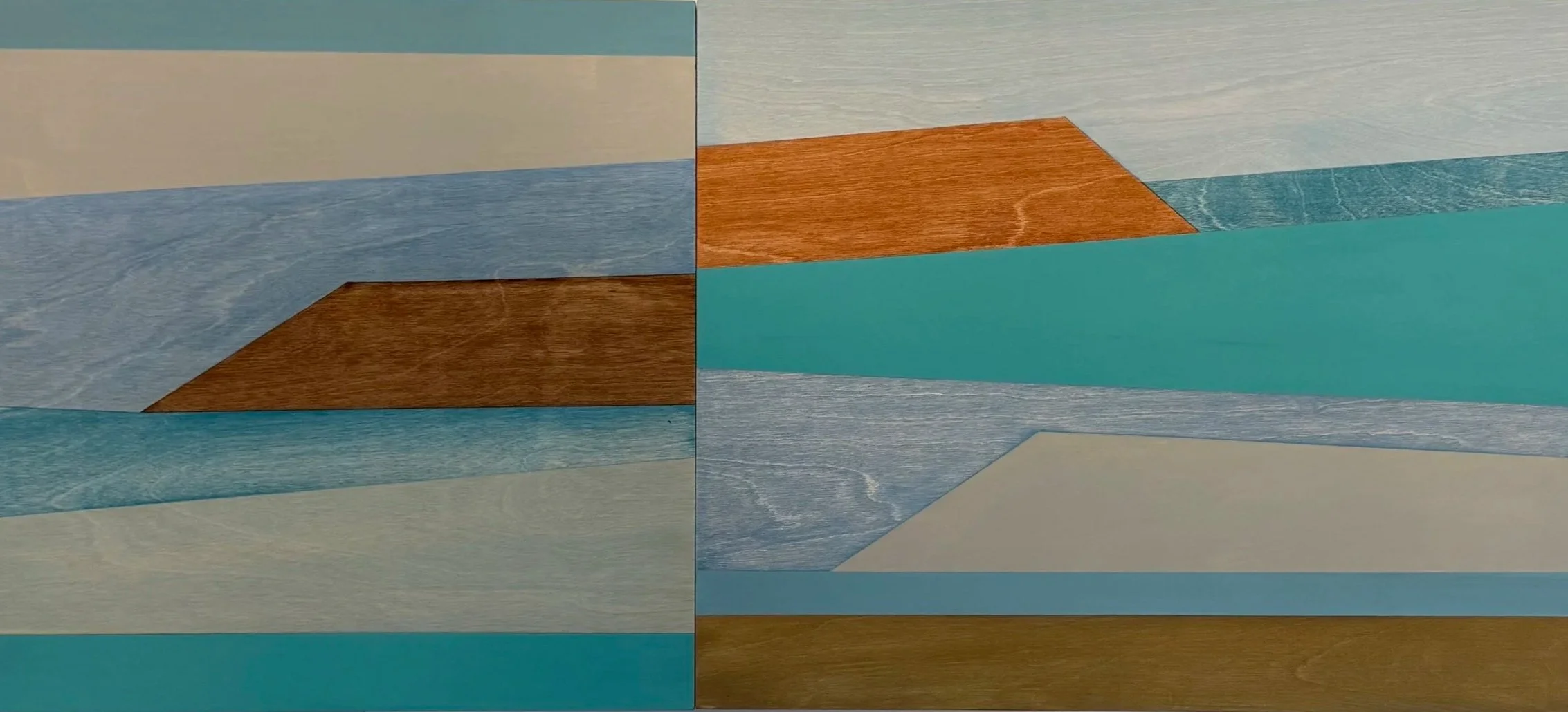 Coastal Series 2.2
acrylic on board Diptych 30 x 80 cm