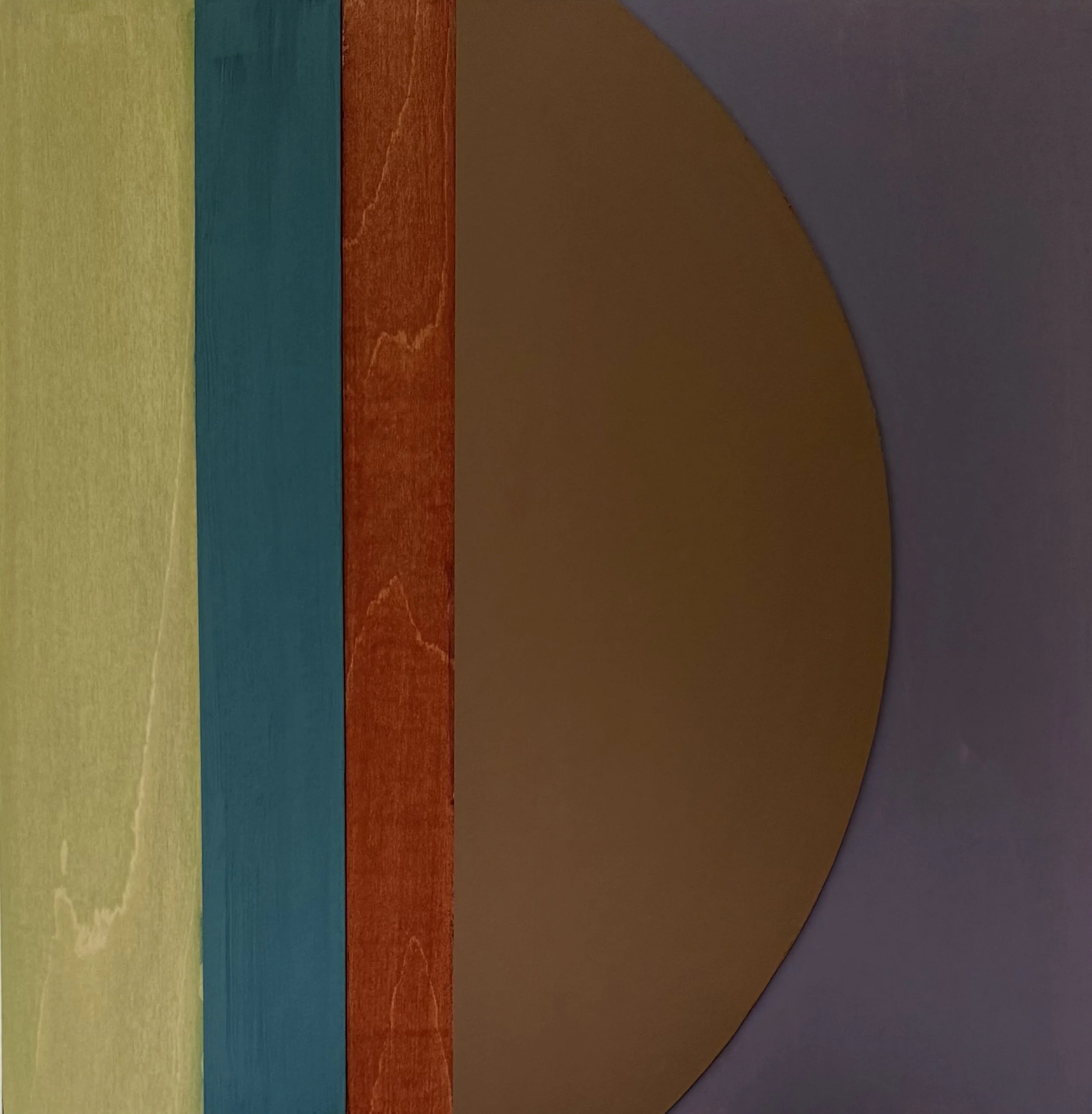 Contemplating Colour Series 
acrylic on board 30.5 x 30.5 cm 