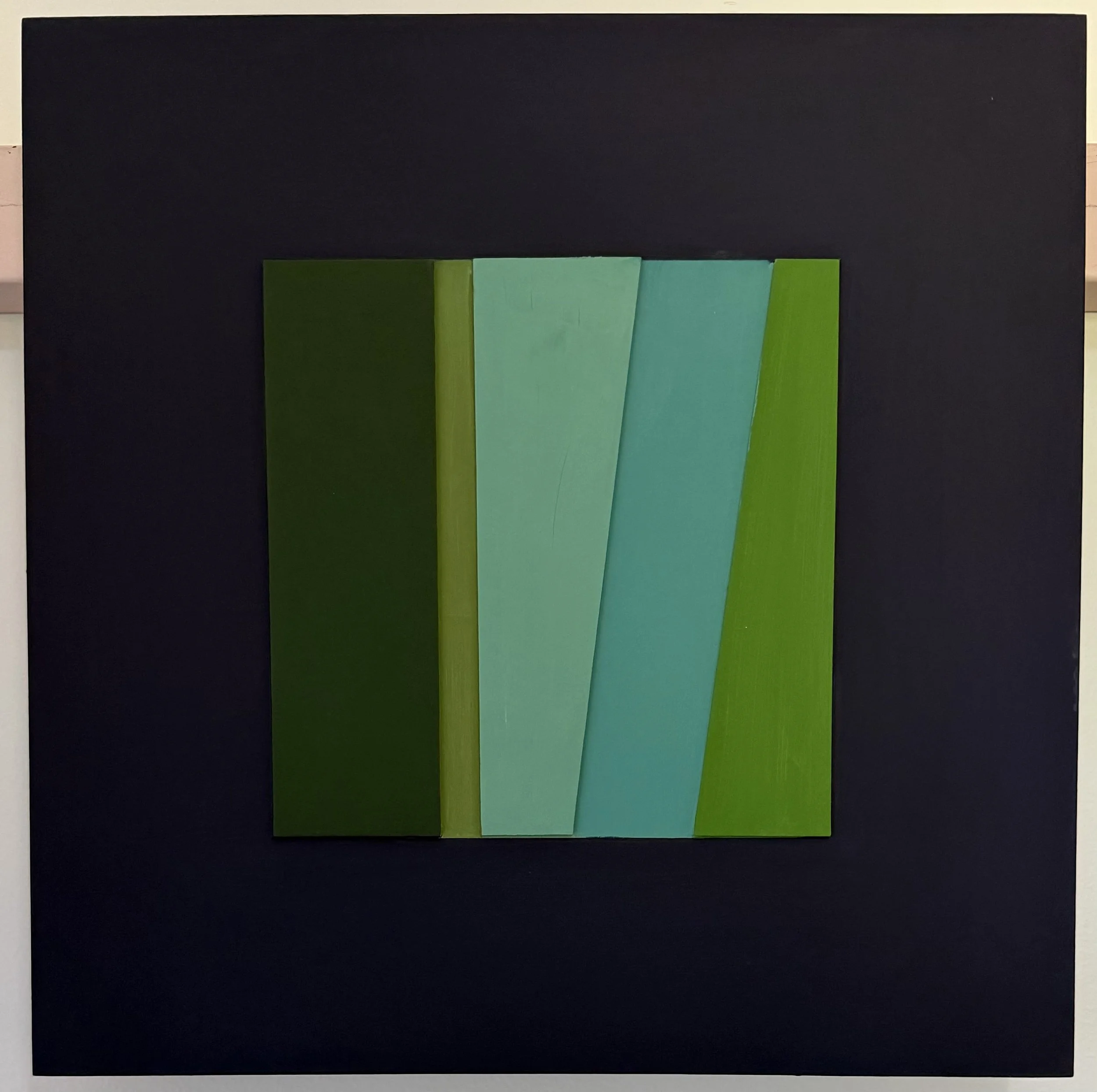 Contemplating Colour Series (dark)
acrylic and collage on board 30.5 x 30.5 cm