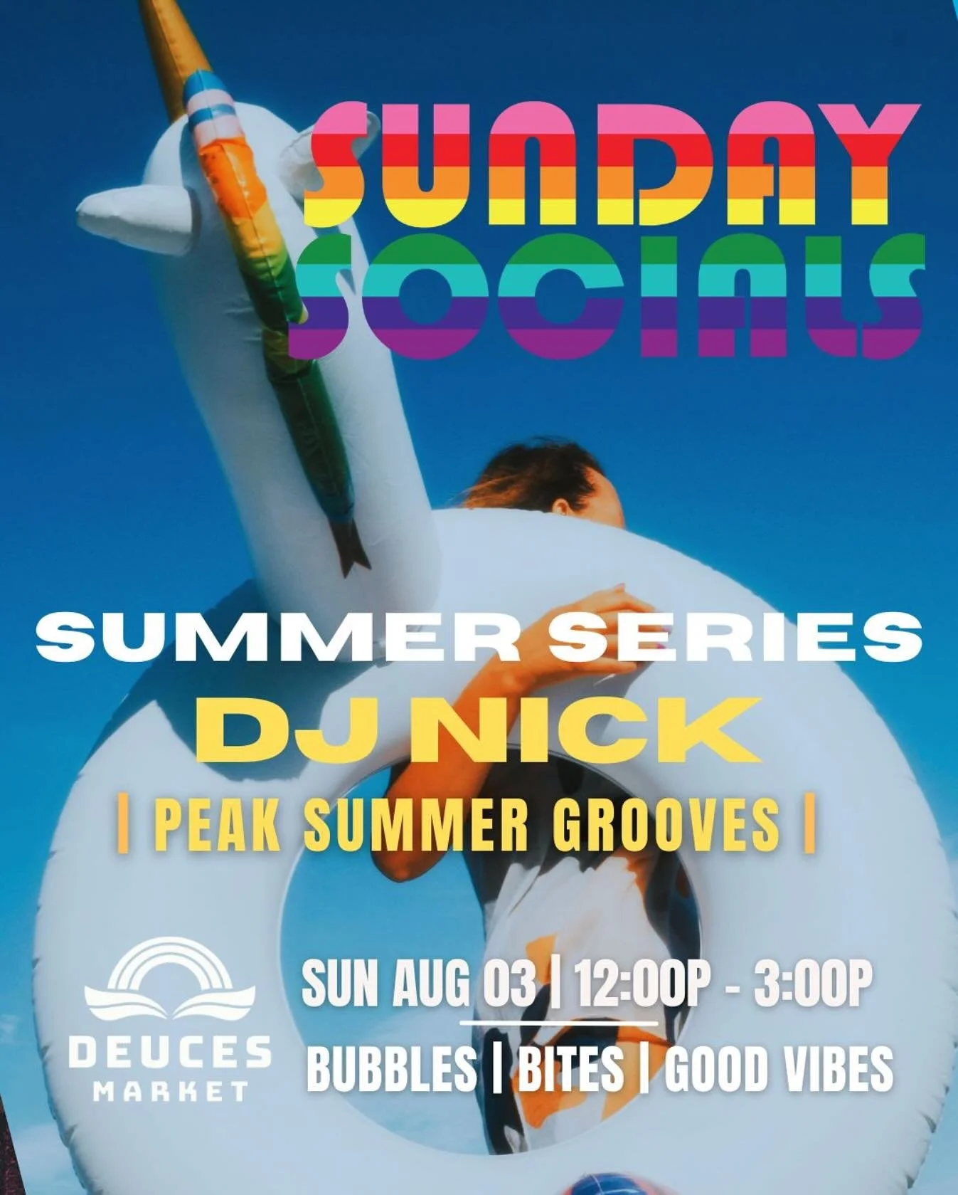PEAK SUMMER GROOVES - Come usher in August with some new chillable reds and bright whites just in from the Valley and across the globe. Tip them back while enjoying summer grooves with @nickthaentertainer  #deucesmarket #visitnapavalley #donapa #ourn