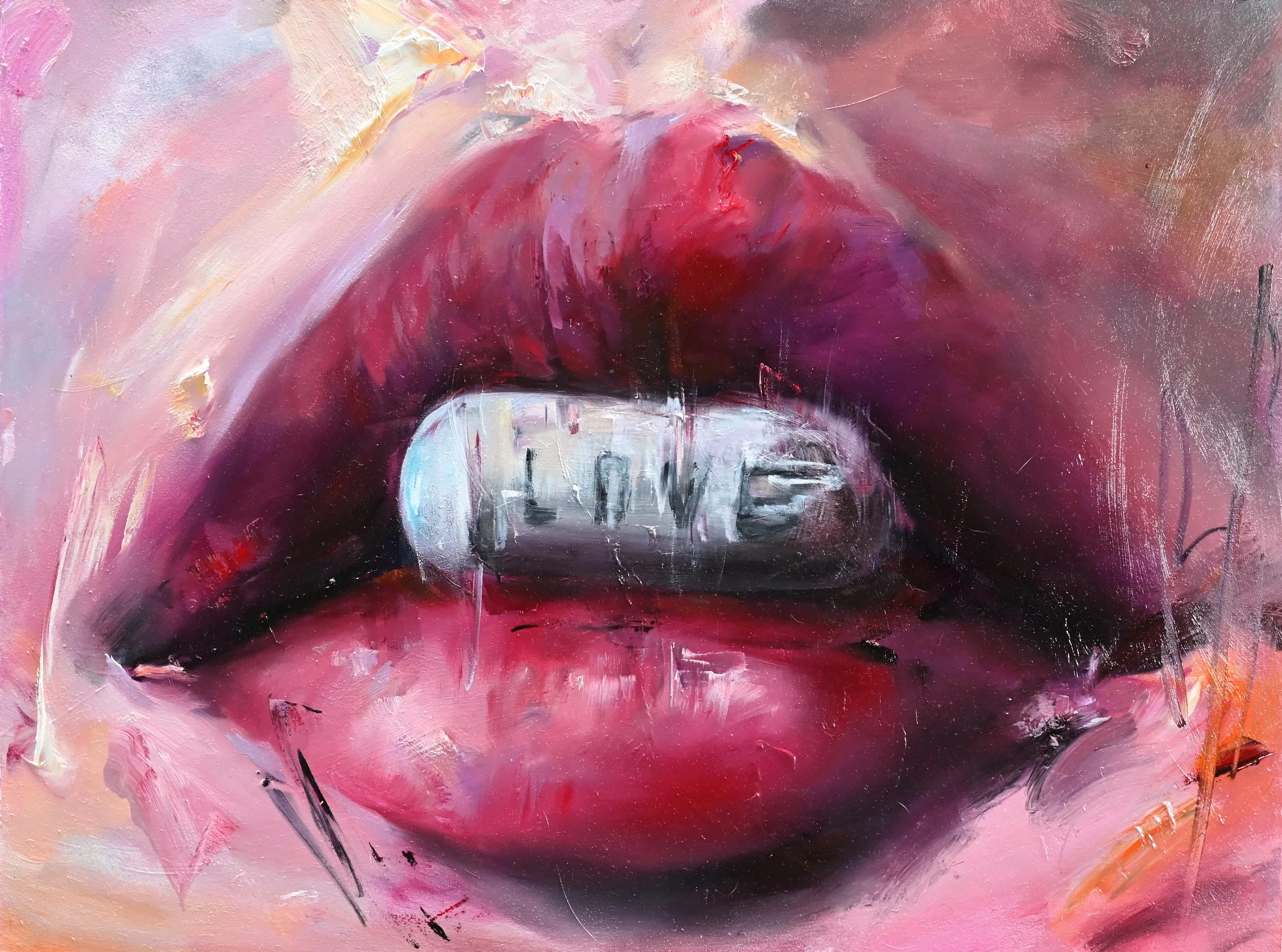 Take Me In
Oil on Wood Panel 
24" x 18"