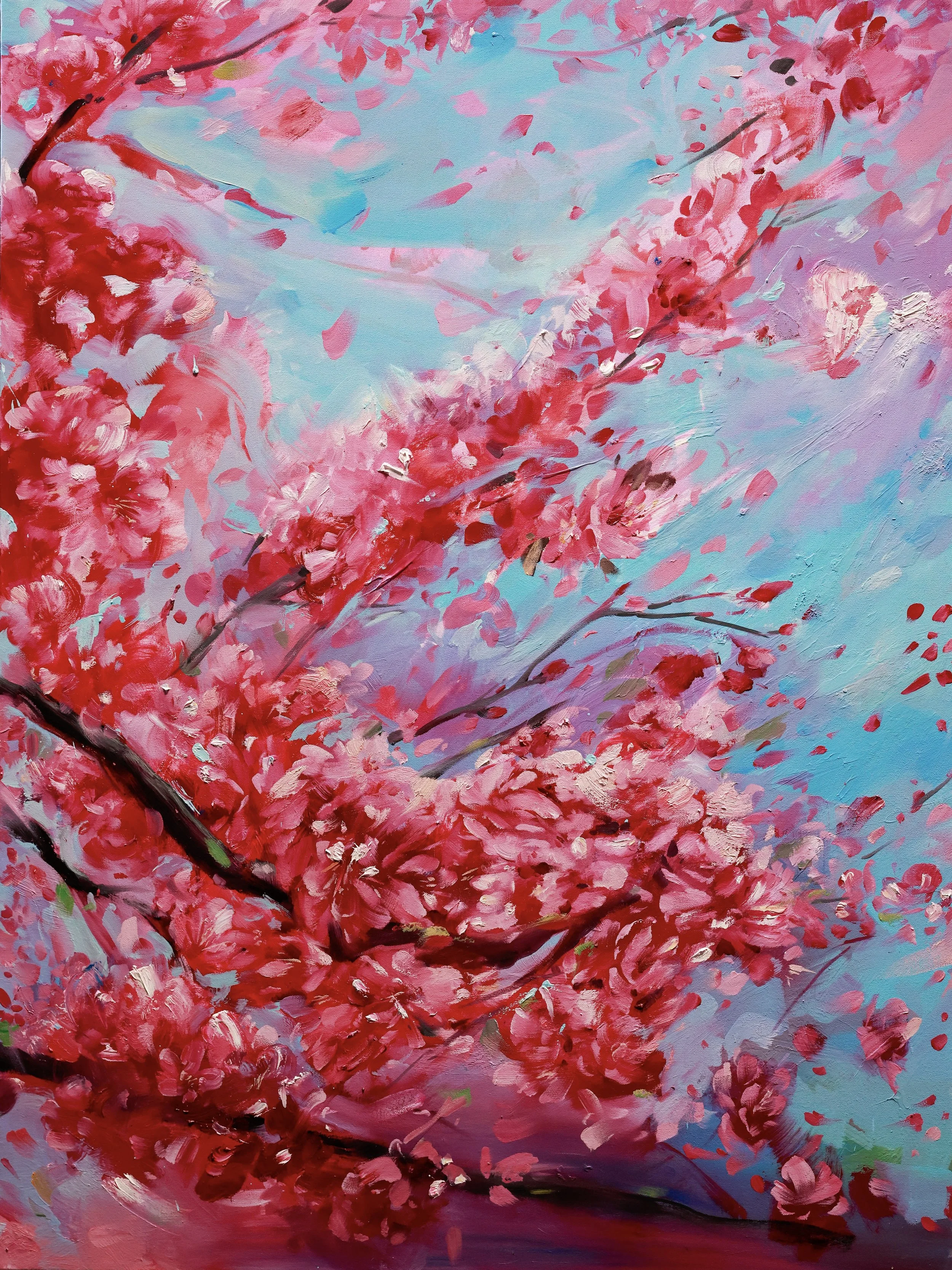A Walk to Cherry Blossom Part 3
Oil on Canvas
36" x 48"