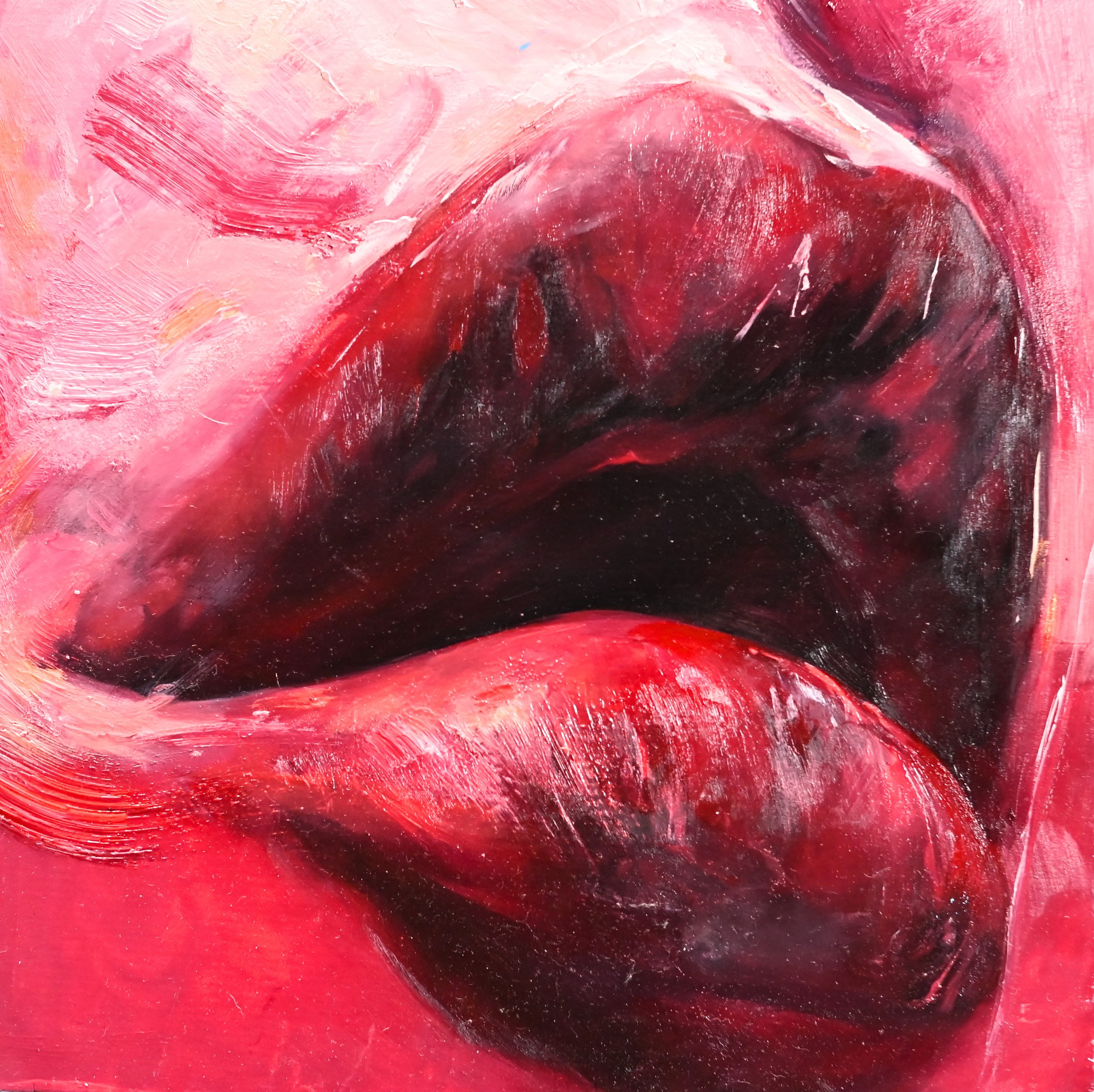 Kiss of Color No. 19
Oil on Wood Panel
12" x 12"