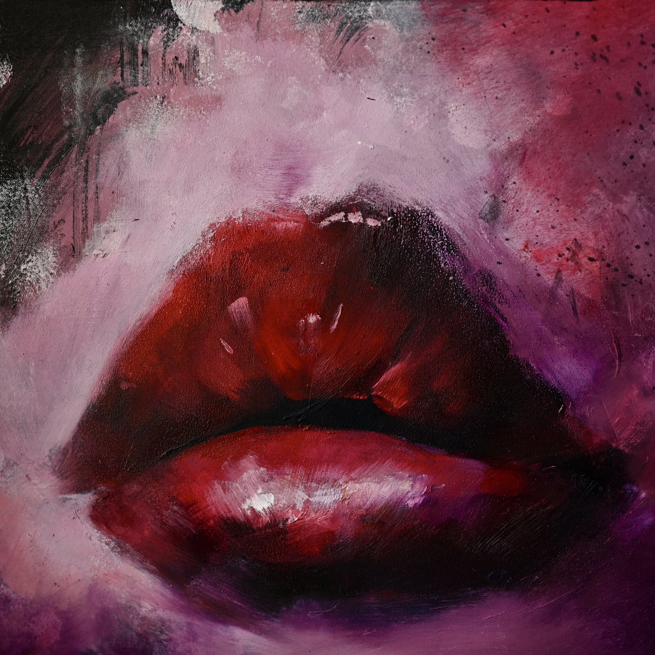 Silent Seduction No. 5
Oil on Wood Board
8” x 8”