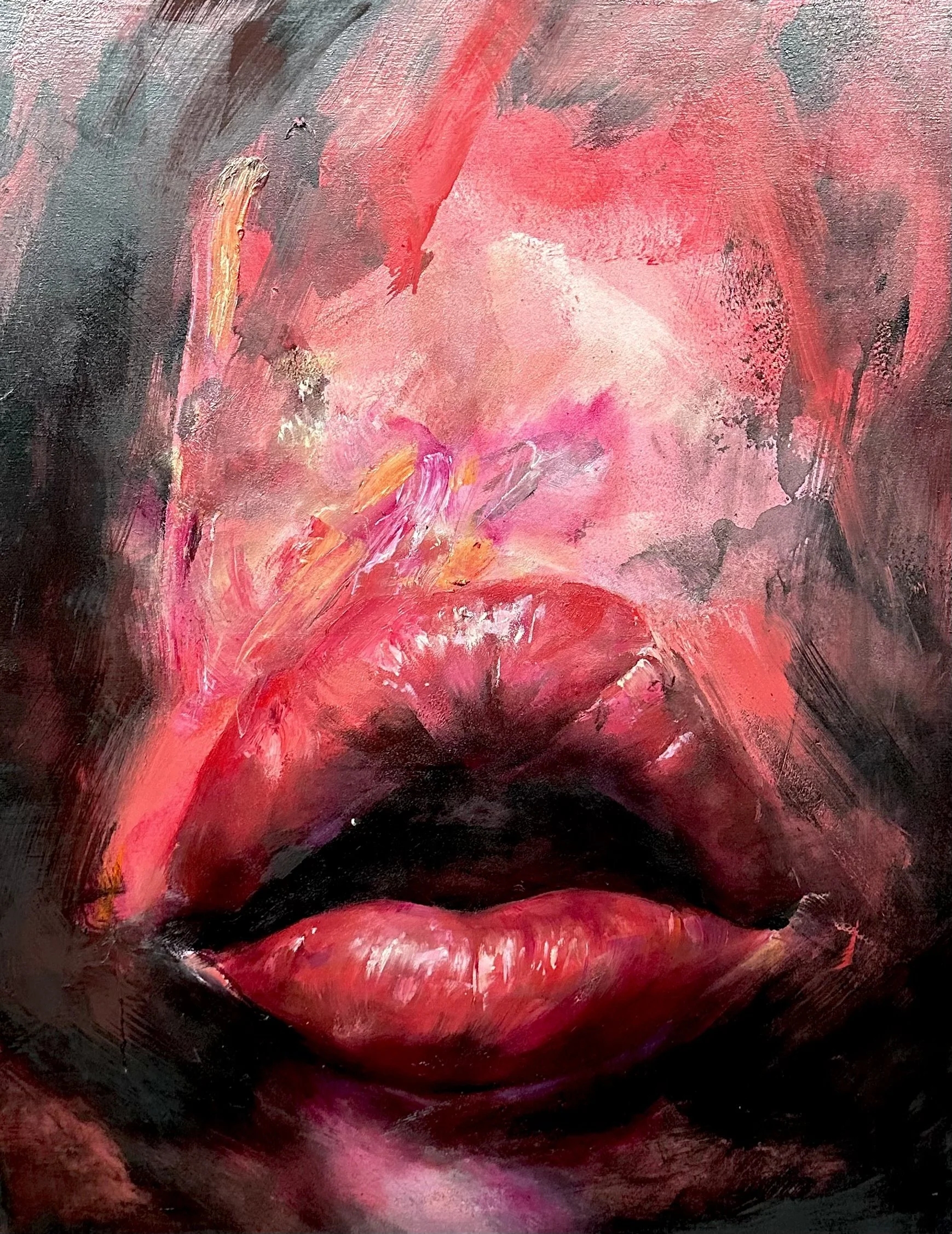 Love Me, Still. Oil on wood panel. 24"x30". 