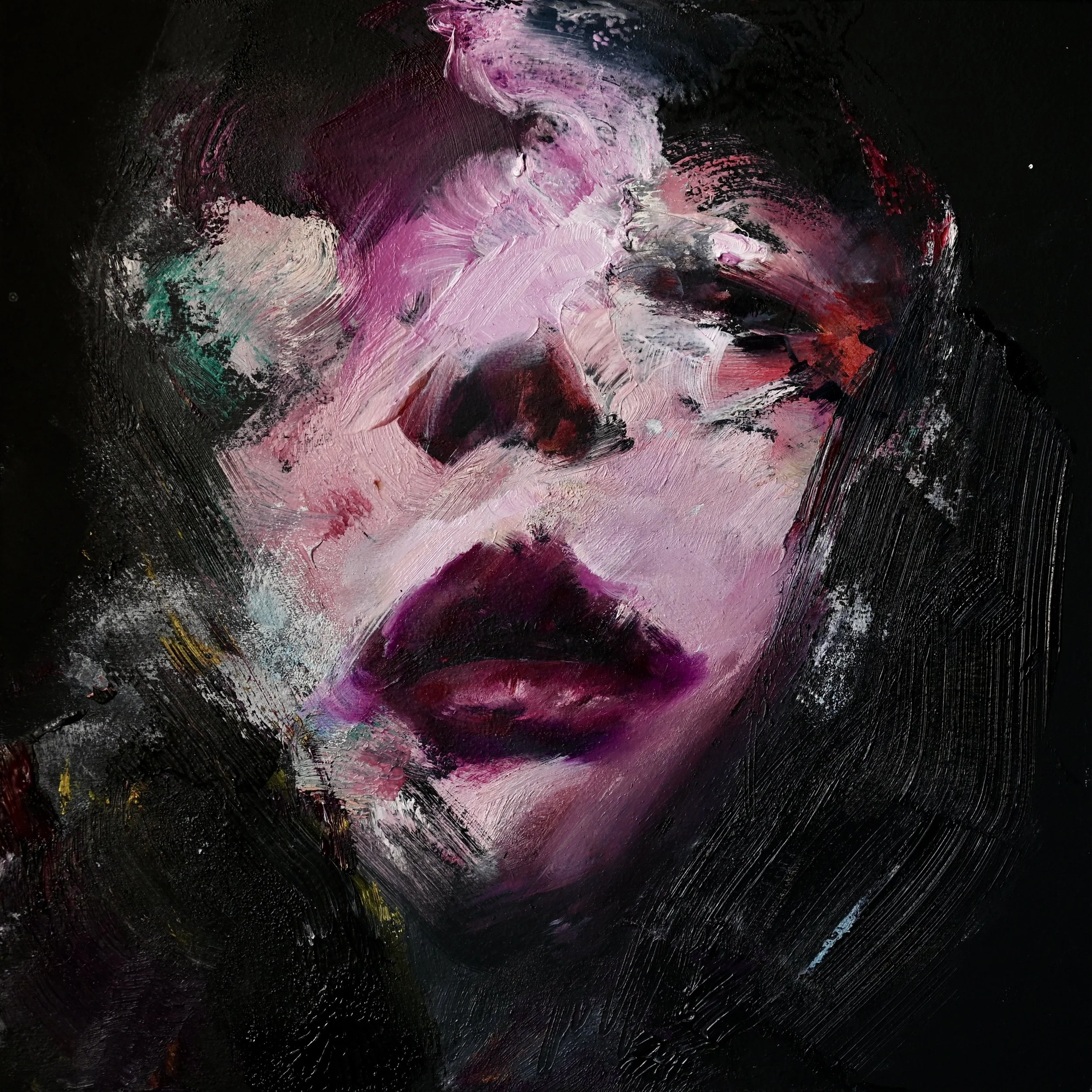 Silent Seduction No. 8
Oil on Wood Board
8”x 8”