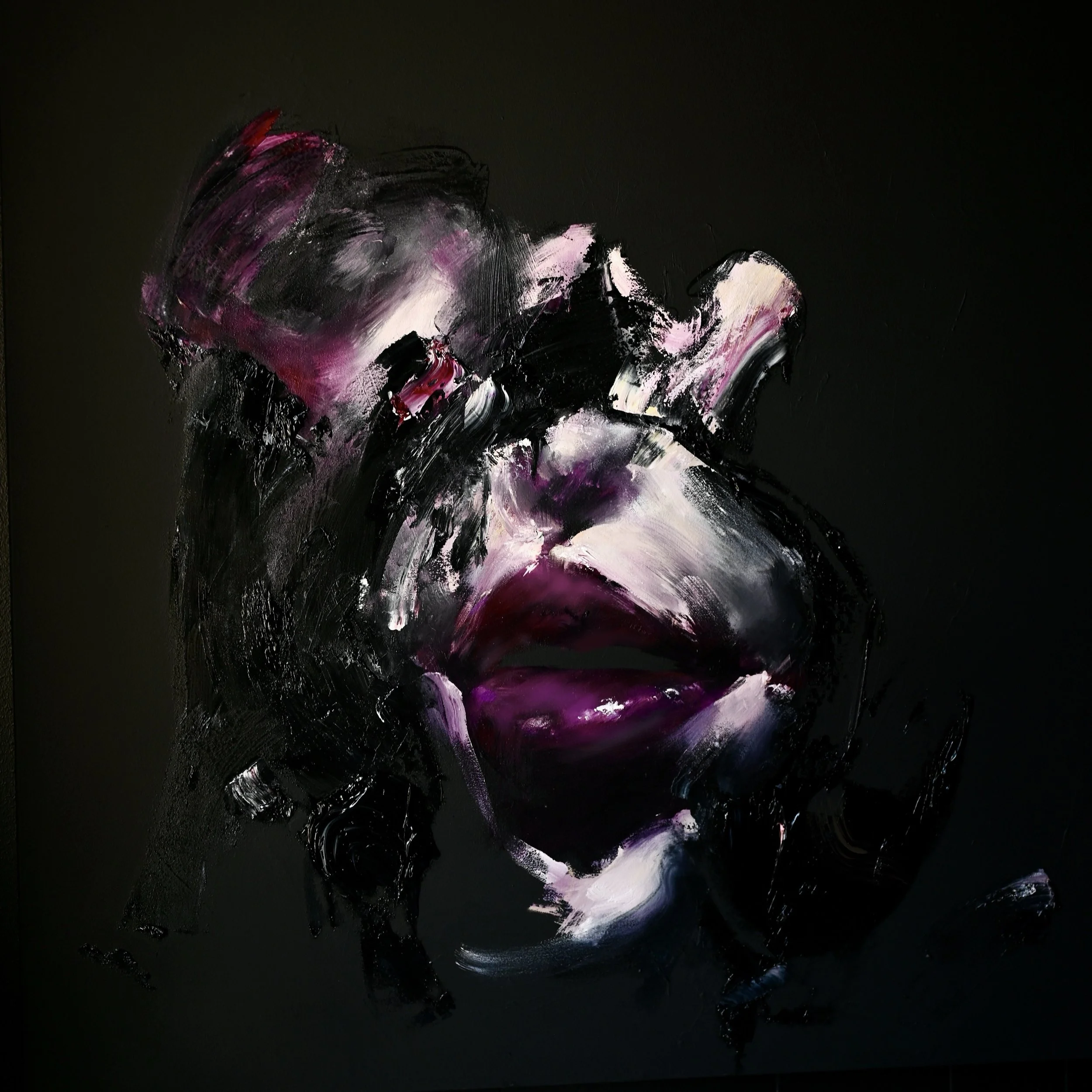 Midnight Bloom
Oil on Canvas
36” x 36”