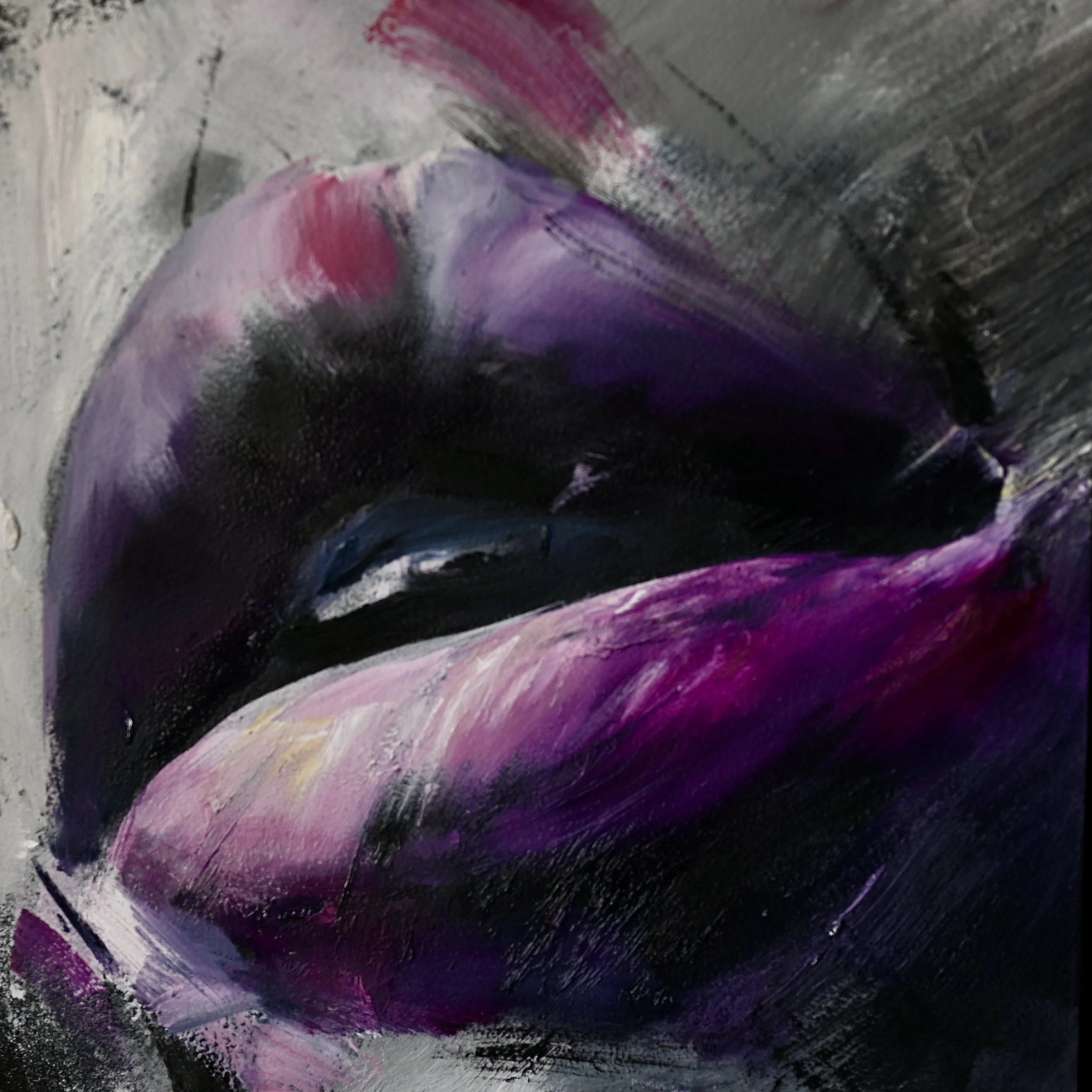 Silent Seduction No. 6
Oil on Wood Board
8”x 8”