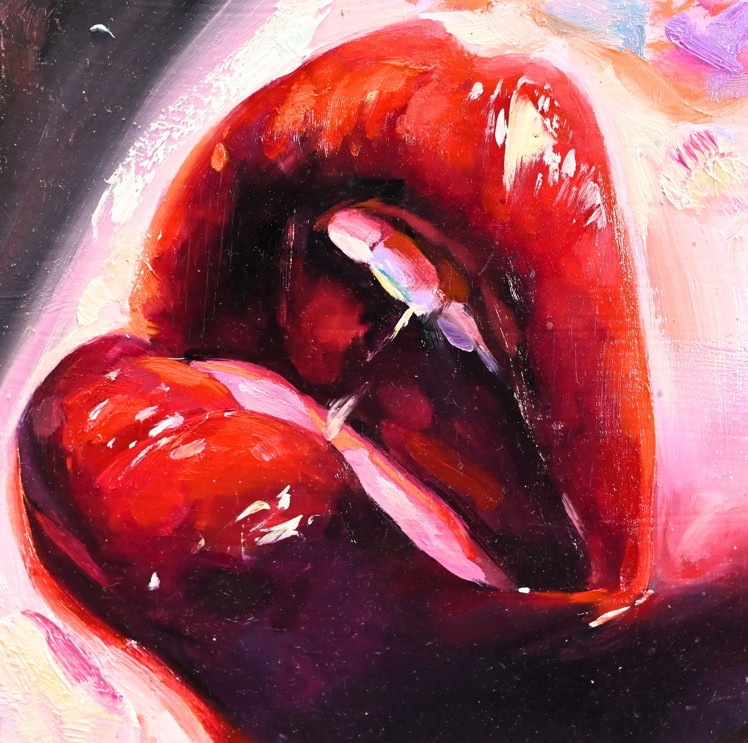 A Dose of Desire
Oil on Wood Panel 
12" x 12"