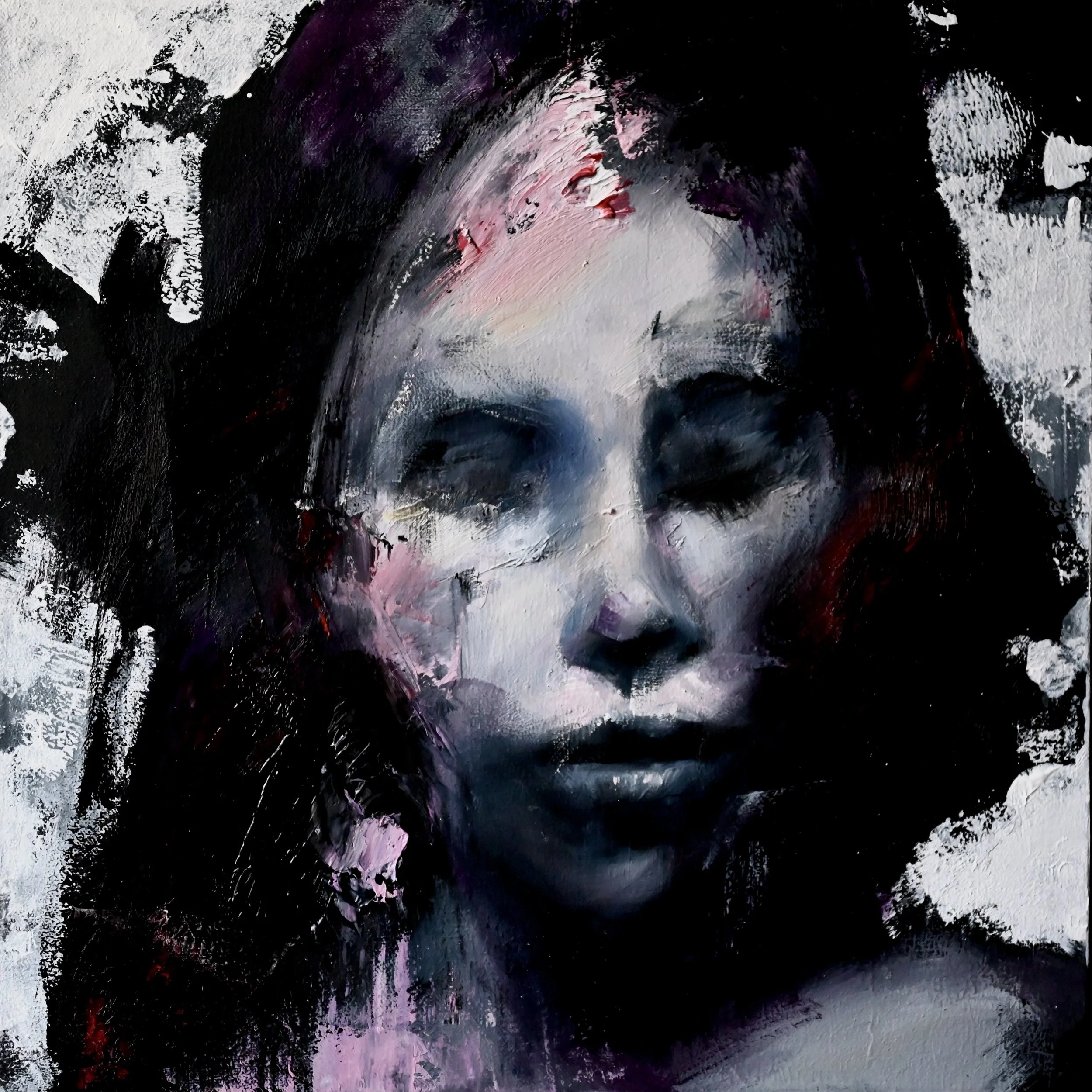 Nocturnal Blossoms
Oil on Wood Panel
30” x 30”