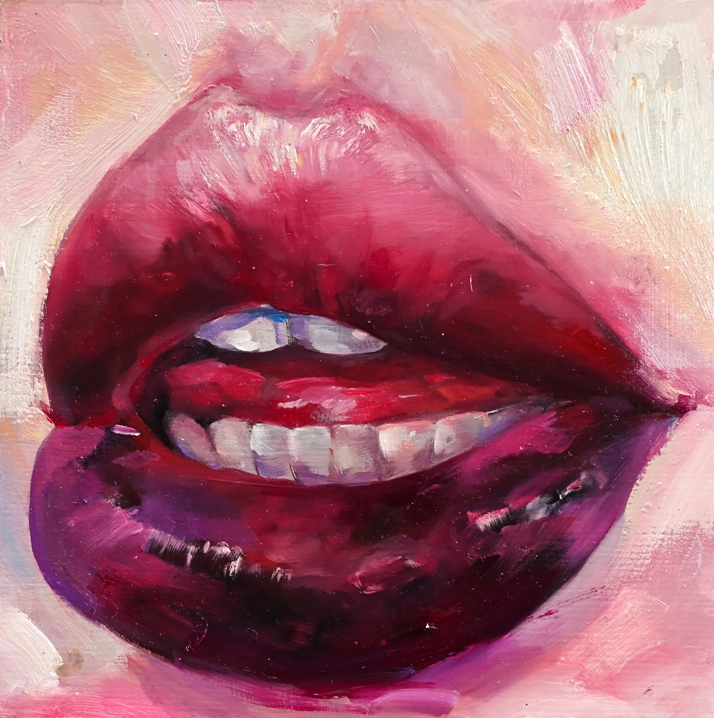 Kiss Of Color No. 17
Oil on Wood Panel
12" x 12"
