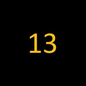 13.