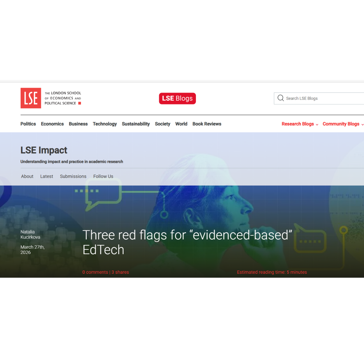 Three Red Flags for “evidence-based” EdTech