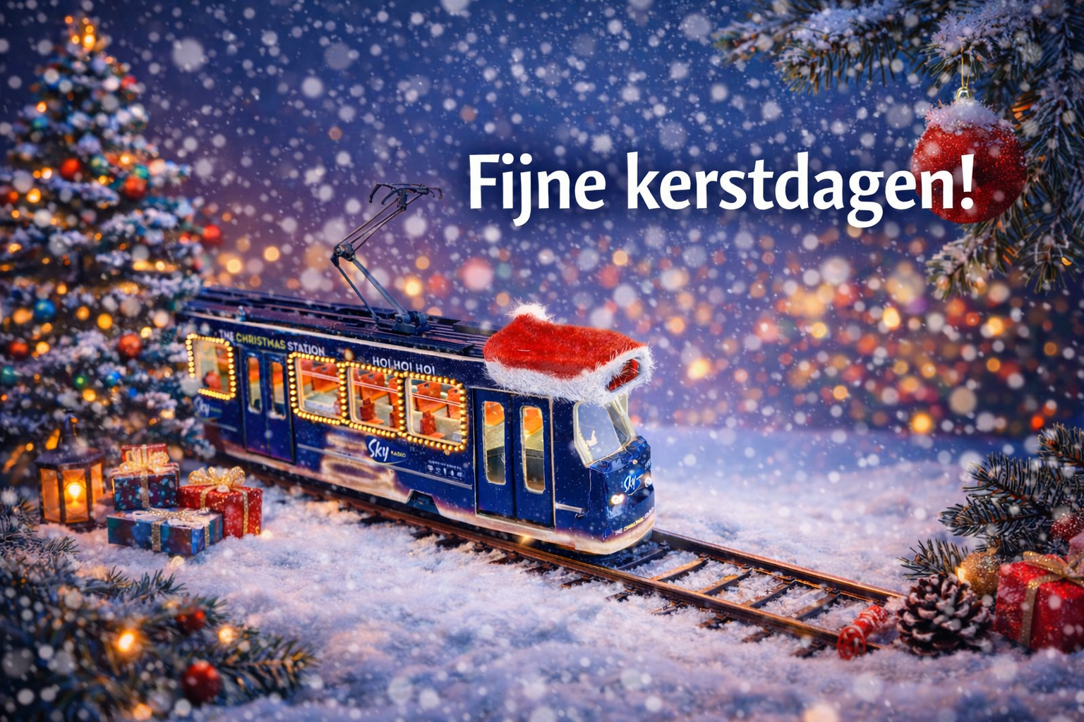 Kerstgroet en aankondiging