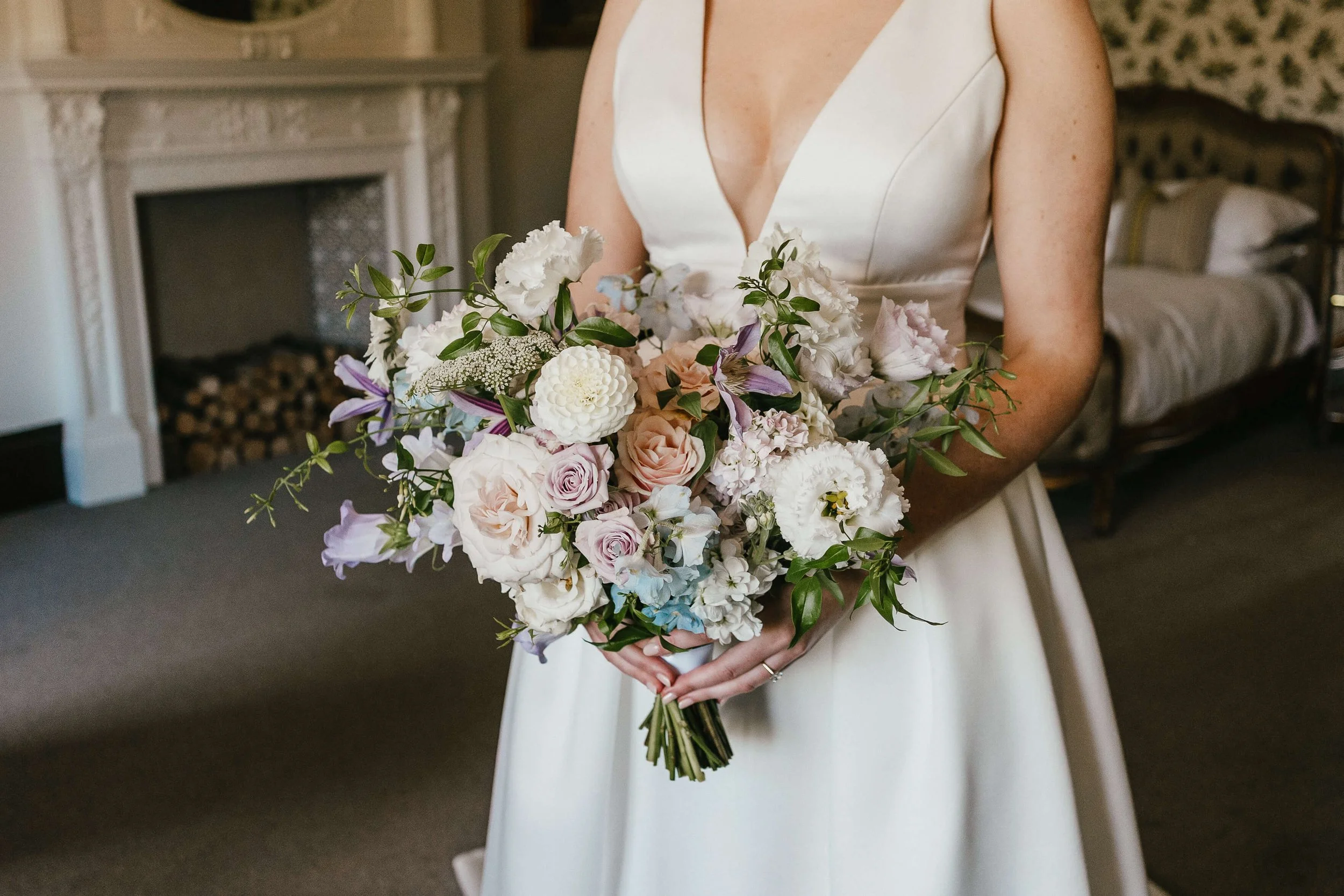 Bridal bouquet North Wales florist