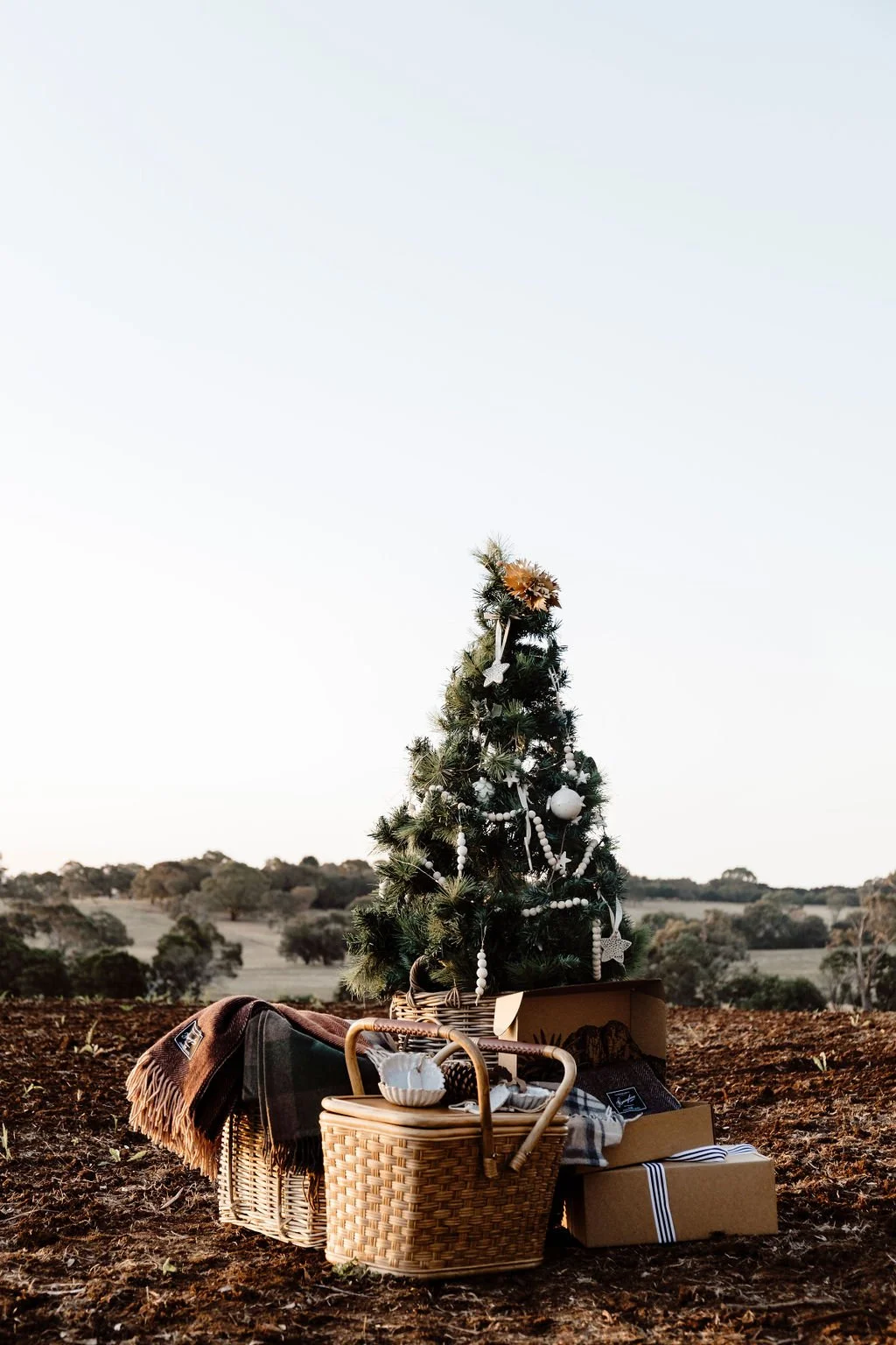 A rustic Australian summer Christmas.