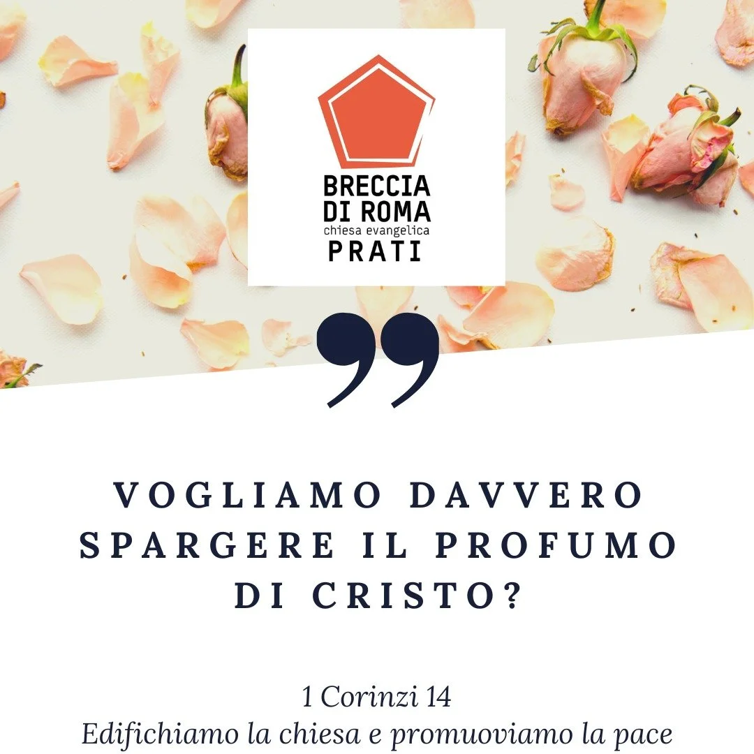 1 Corinzi 14 - Edifichiamo la chiesa e promuoviamo la pace