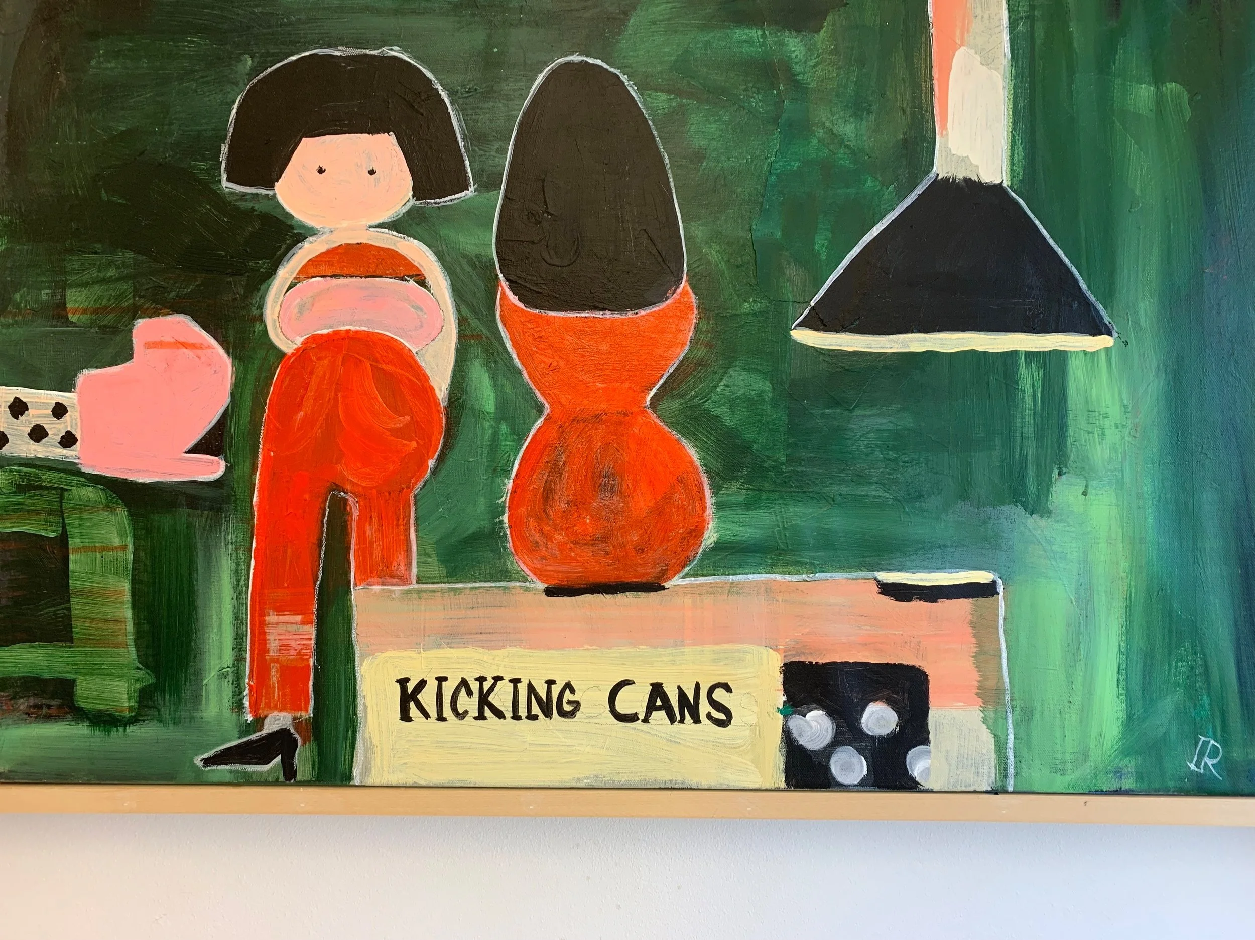 Kicking Cans Akryl 70x50