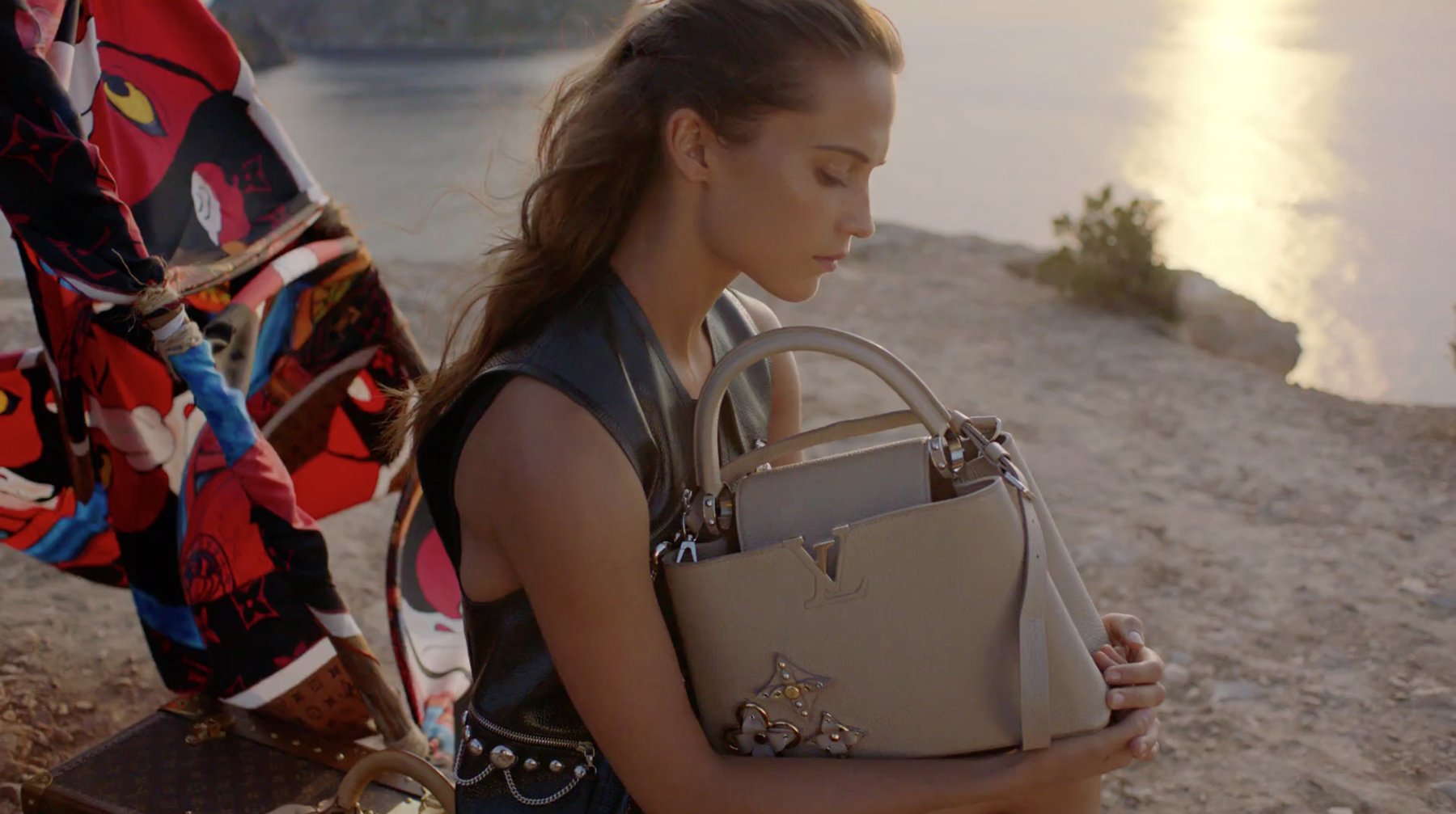 Alicia Vikander & Louis Vuitton inspired by Ibiza