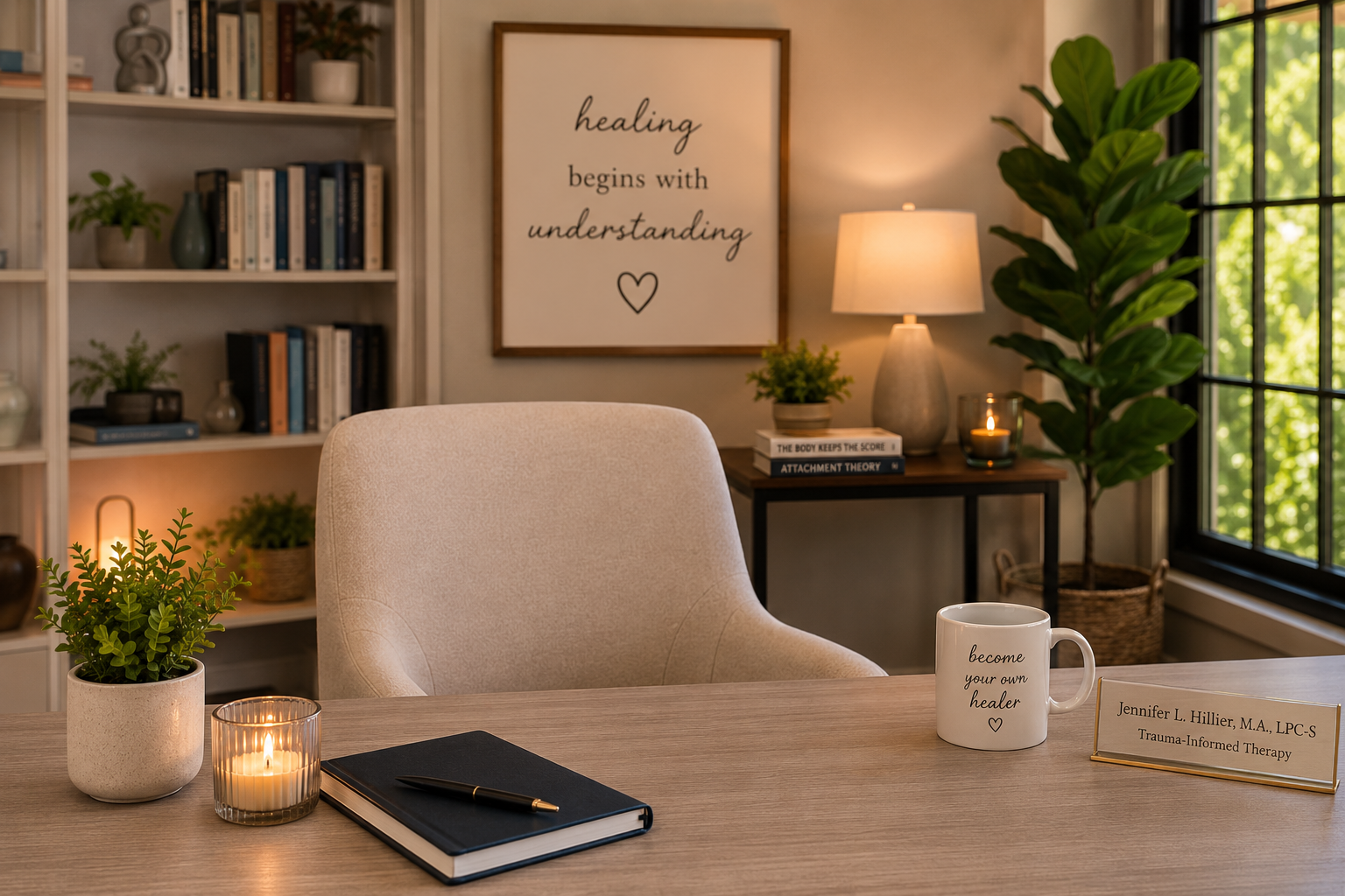 Office of Trauma Therapist Jennifer L. Hillier