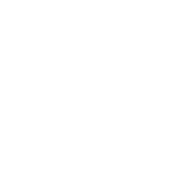 Outline of an envelope icon on a black background