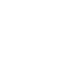 Icon of a theater stage with curtains and a decorative backdrop