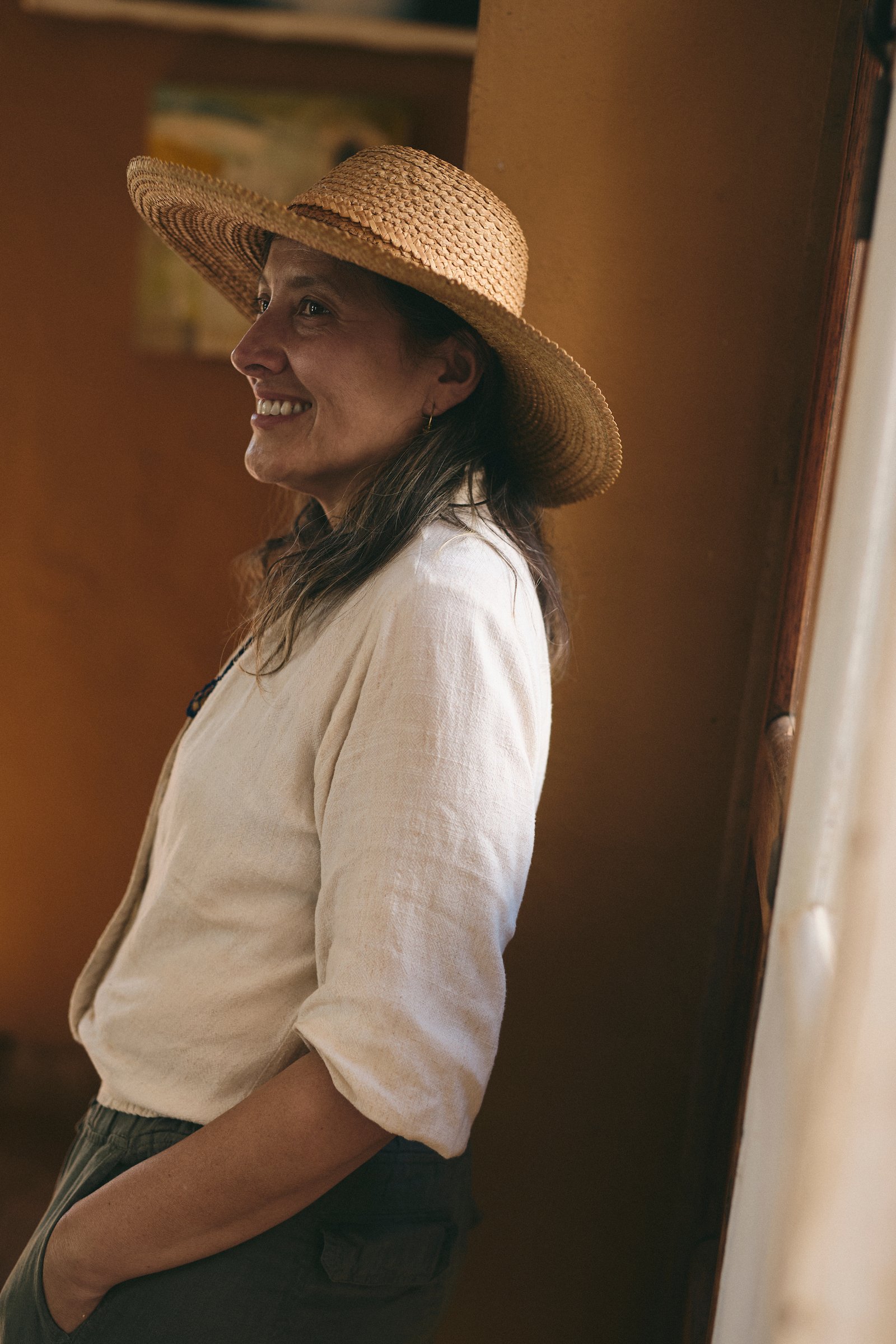 Portrait of Margarita Higuera, host of the Fancy Ant Tasting experience in Barichara, Santander, Colombia. A luxury travel experience by WhereNext Travel Colombia.