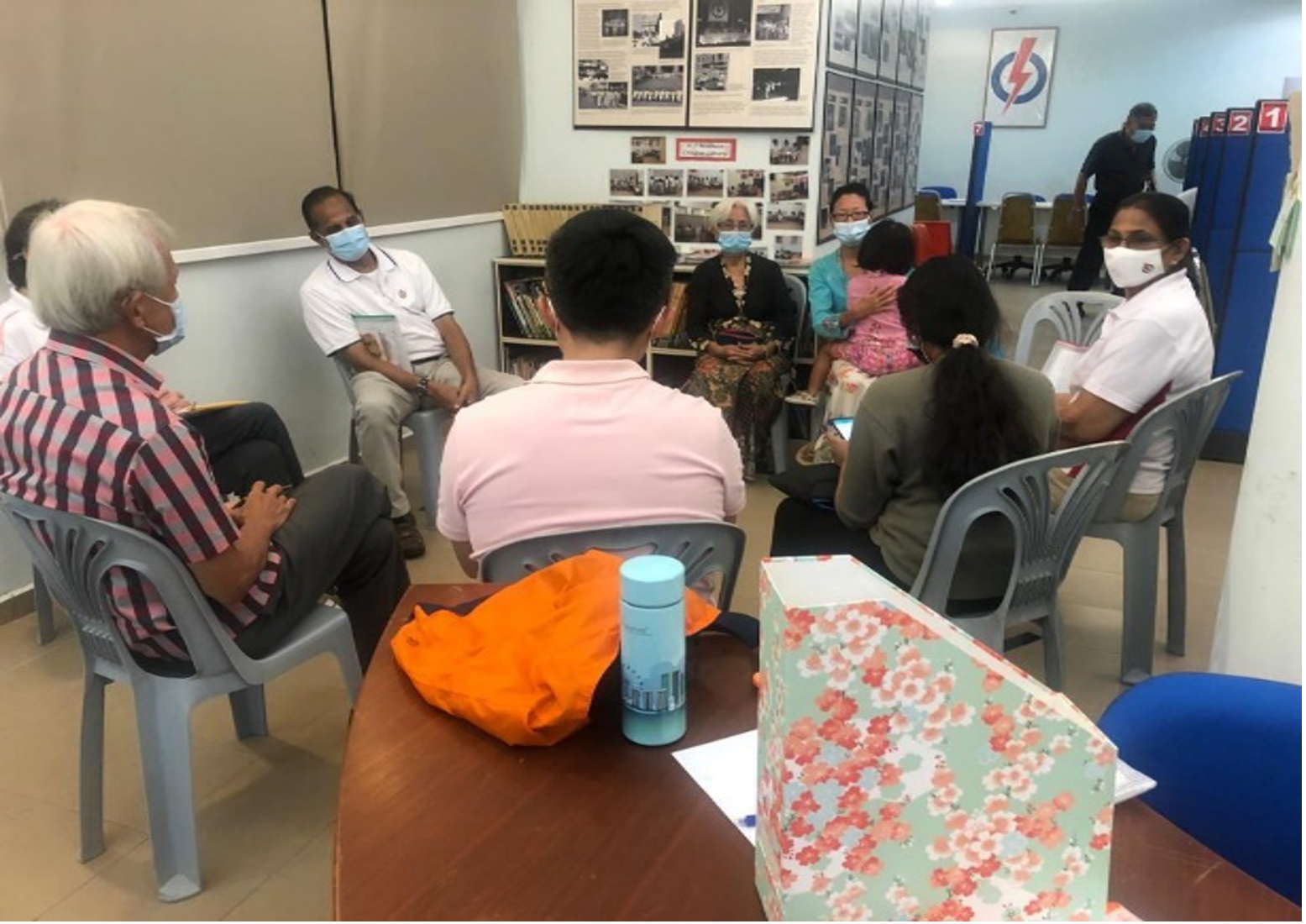 Groups interchanged members for different perspectives and presentations