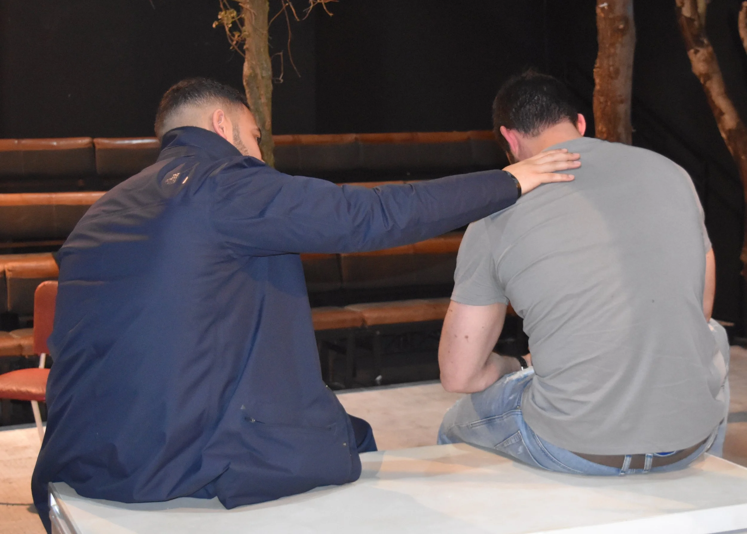 Cast members of Broken Dreams at the Royal Court, 2017