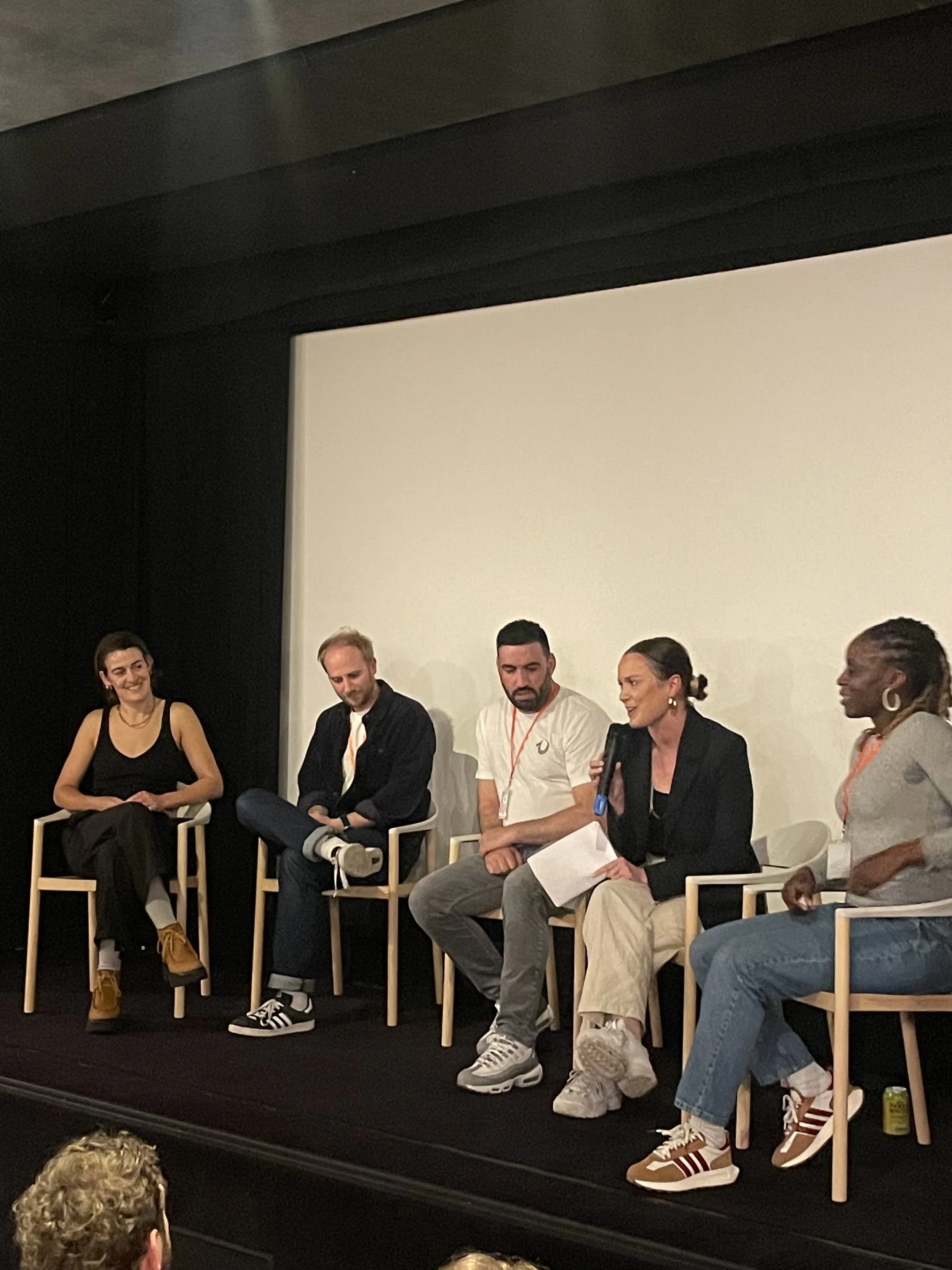 Q&A post (cast & crew) screening of 'Saving Face' at The Mill, Soho, 2024