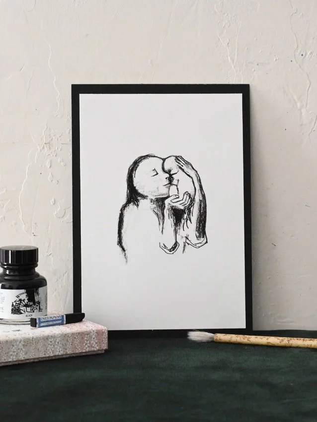 A5 print Mother wound, healed