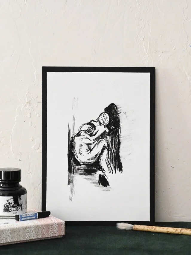 A5 print I don't want to talk today