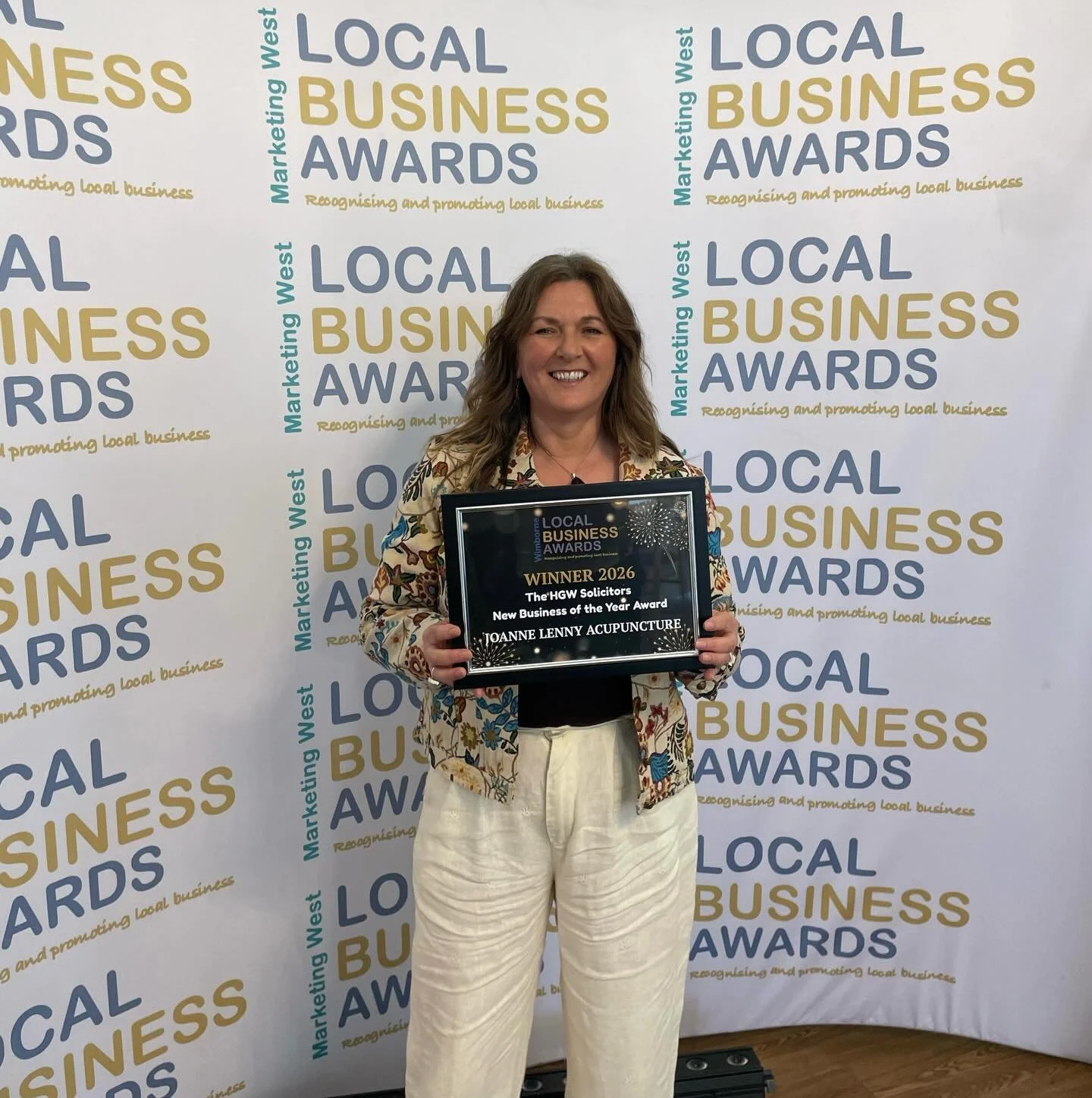 I&rsquo;m very happy to share that I was awarded winner in the new business category at the Wimborne Business Awards today . It&rsquo;s so wonderful to be part of a vibrant and warm business community in such a beautiful market town. Thank you to all
