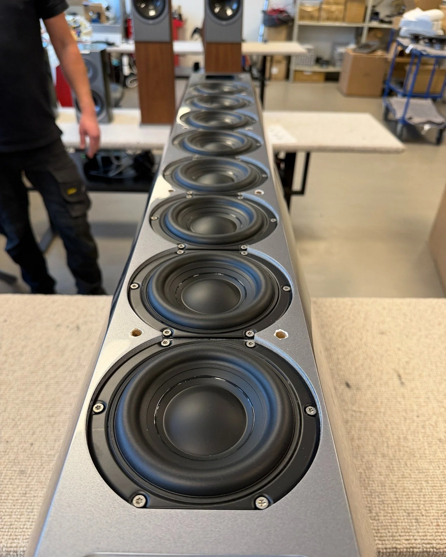 Here are a few more pictures from our trip to the Audiovector HQ in Copenhagen.
They really do have something special going on there. Every one of their speakers is a masterpiece, especially the R 10 Arret&eacute;.

If you haven&rsquo;t heard them ye