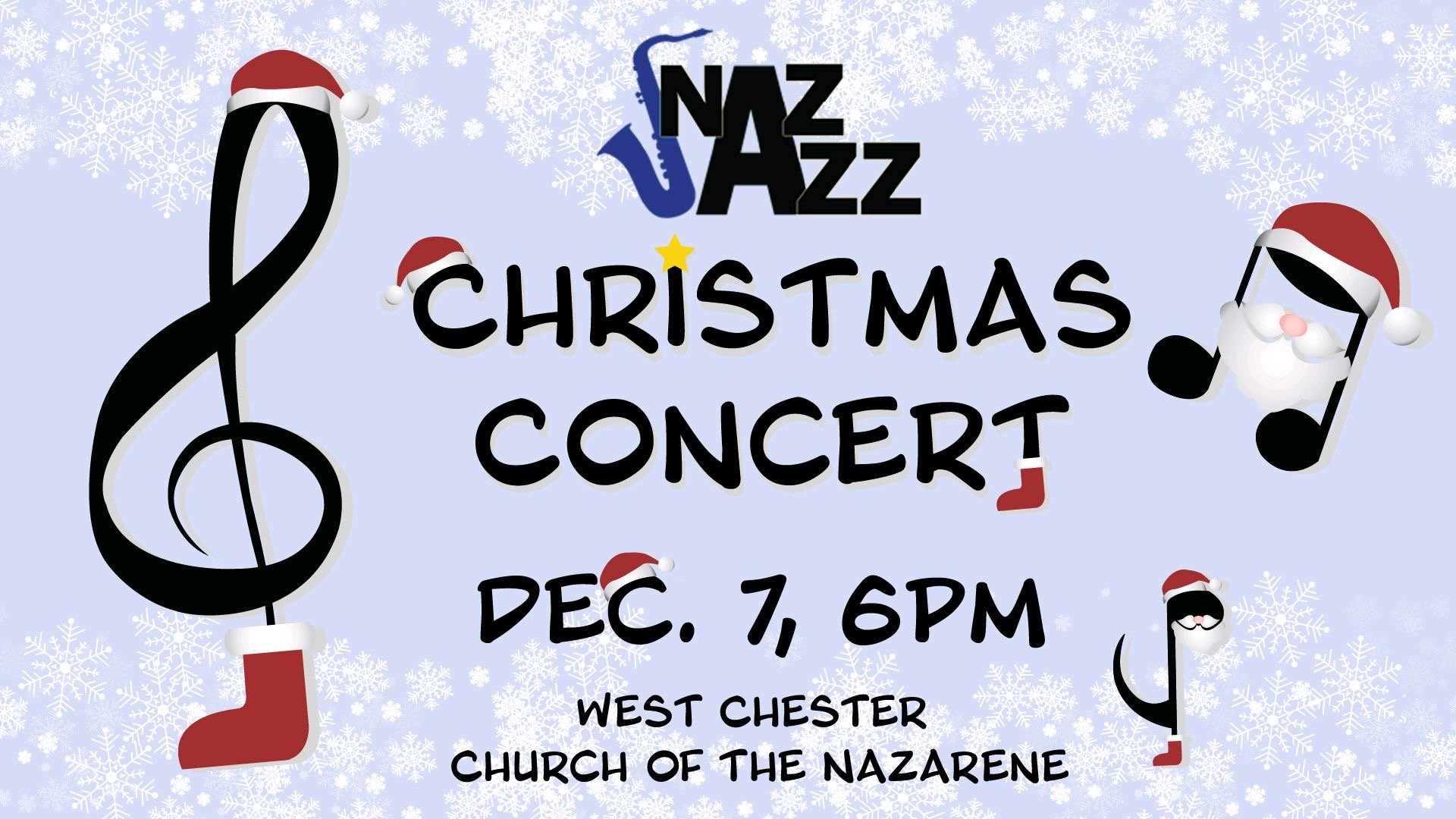 Naz Jazz Christmas Concert | West Chester Nazarene