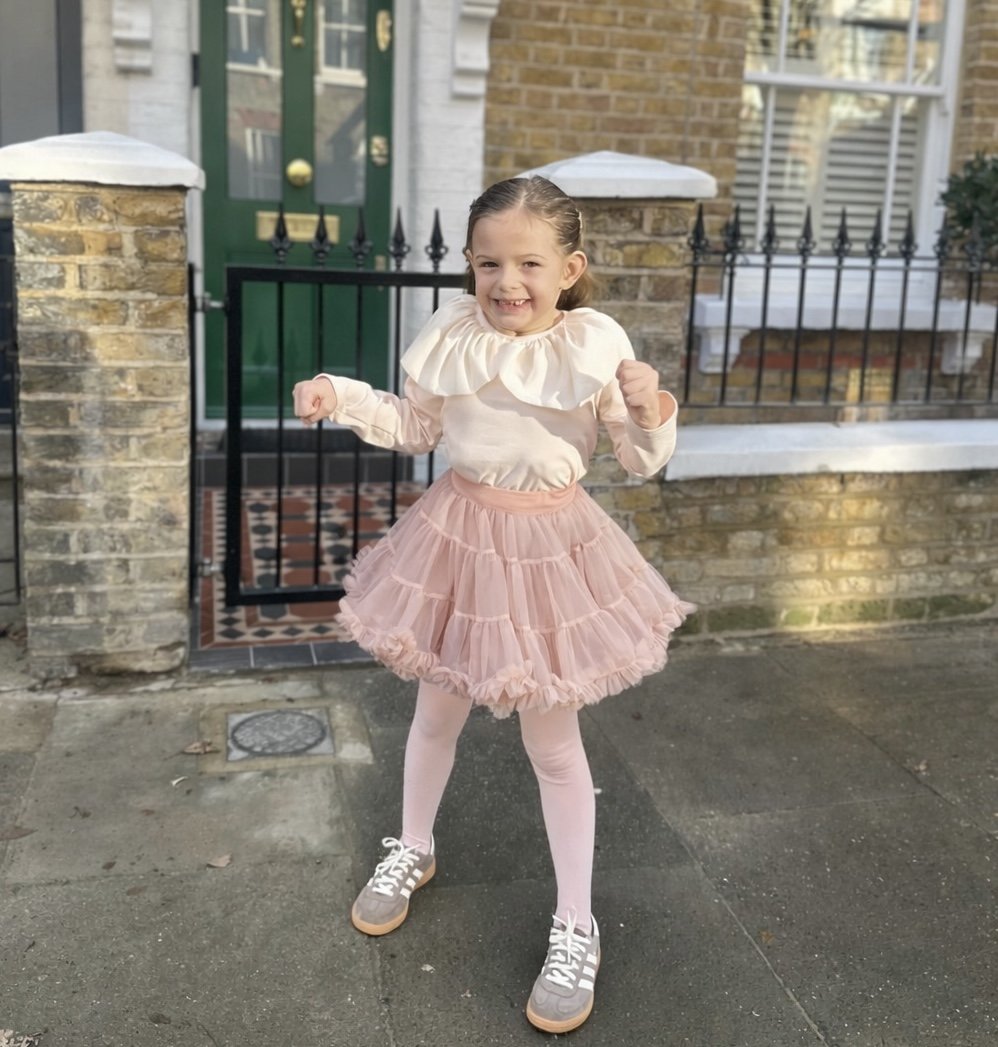 Blush Tulle Two-Piece Set