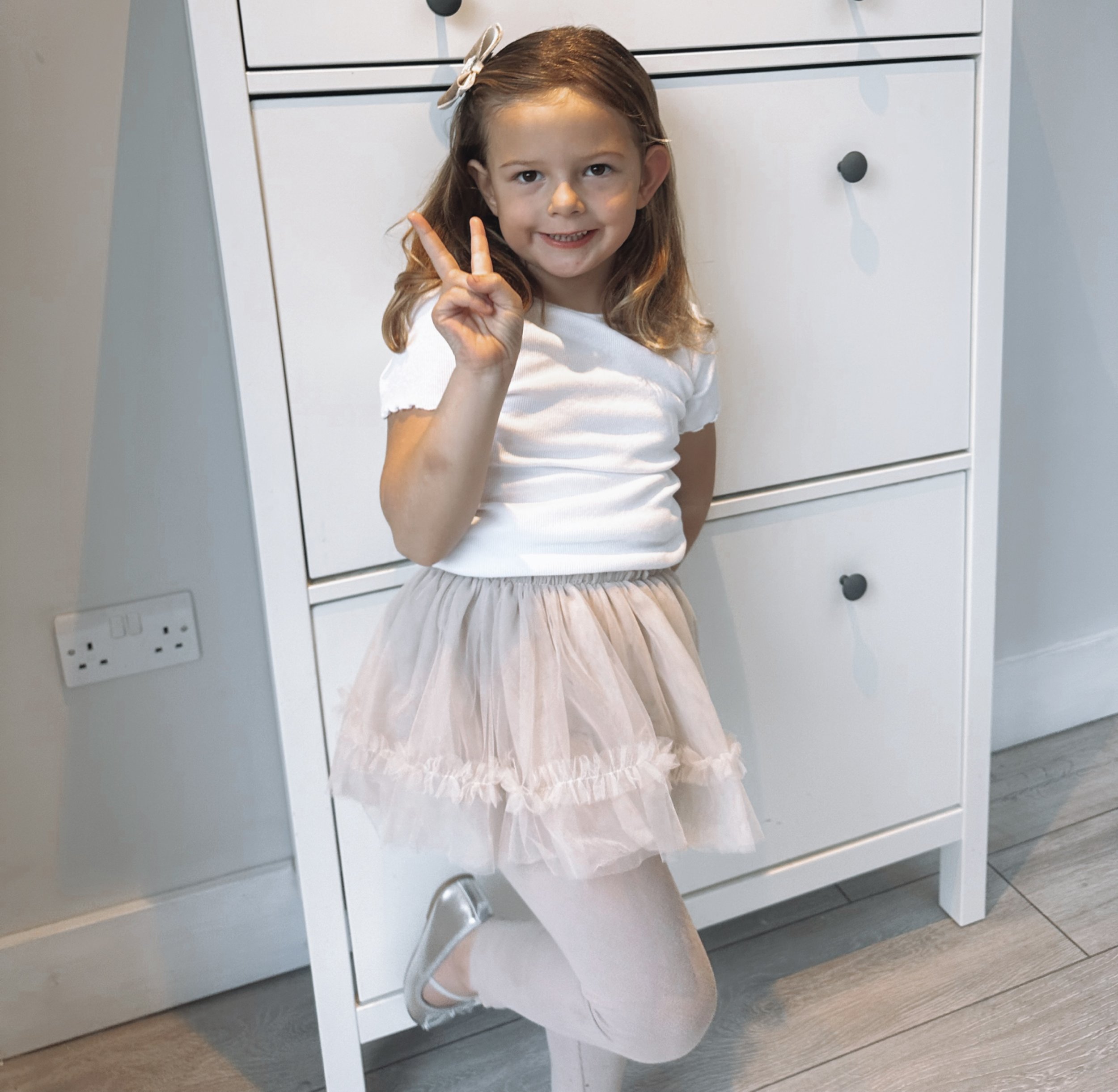 Tutu Leggings Dusty Pink