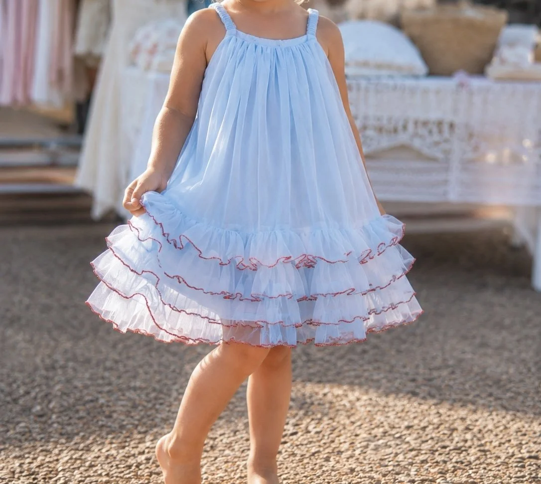 Baby Blue Tulle