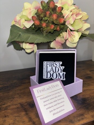 FirstLadyDom Lapel Pin