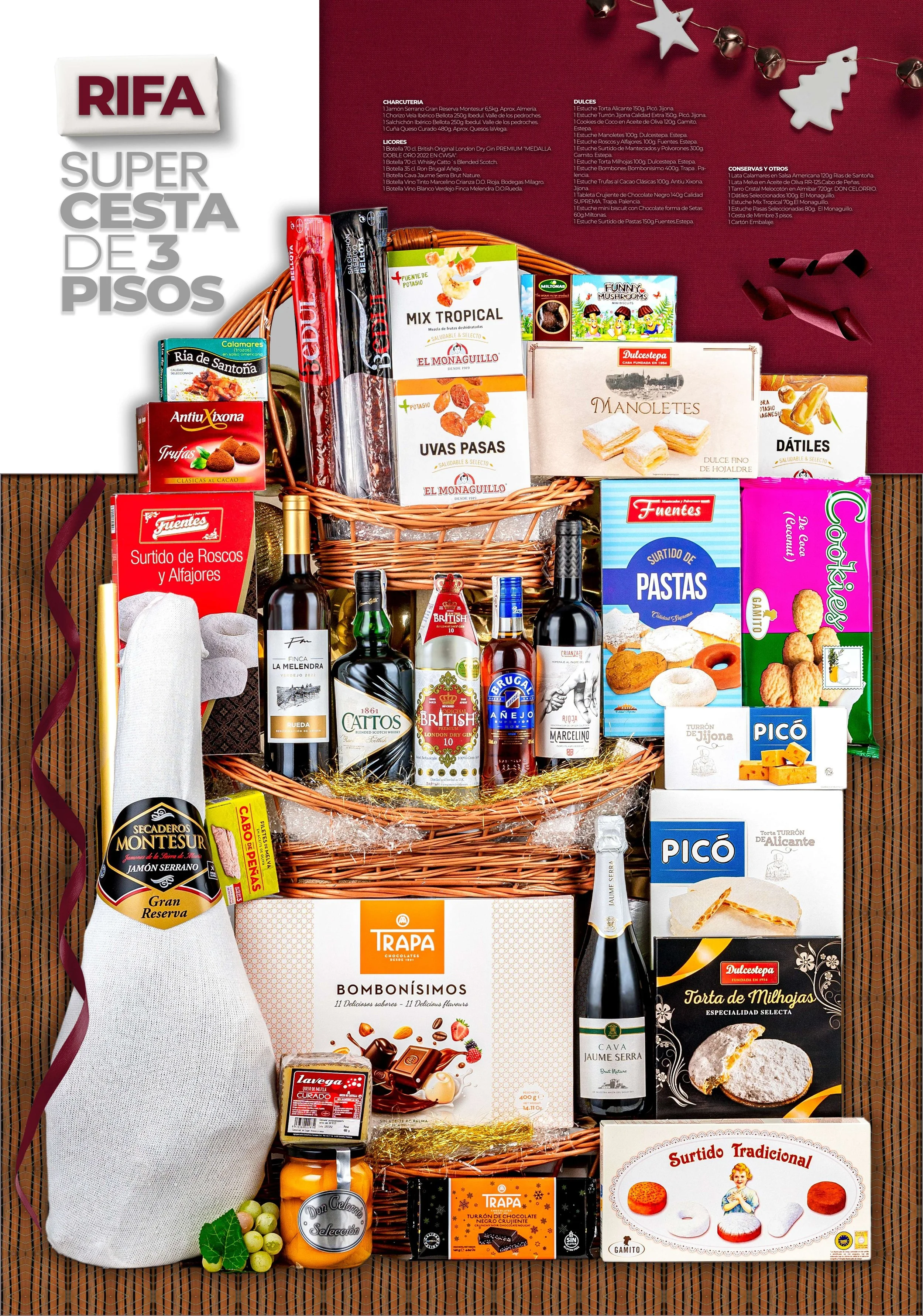 Cestas de Navidad para sortear: todo lo que debes saber — Exclusivas ...