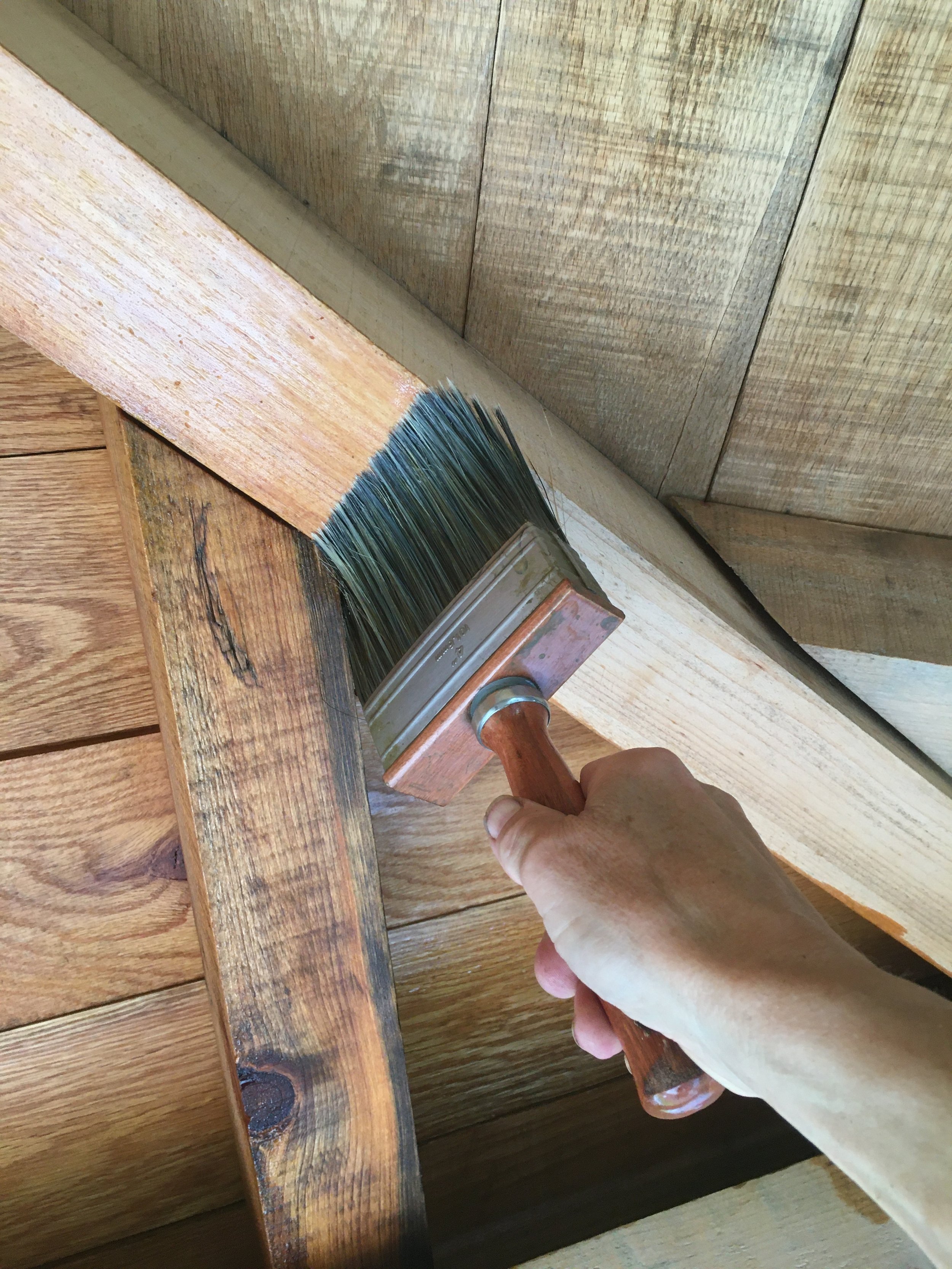 Linseed Oil ceiling
