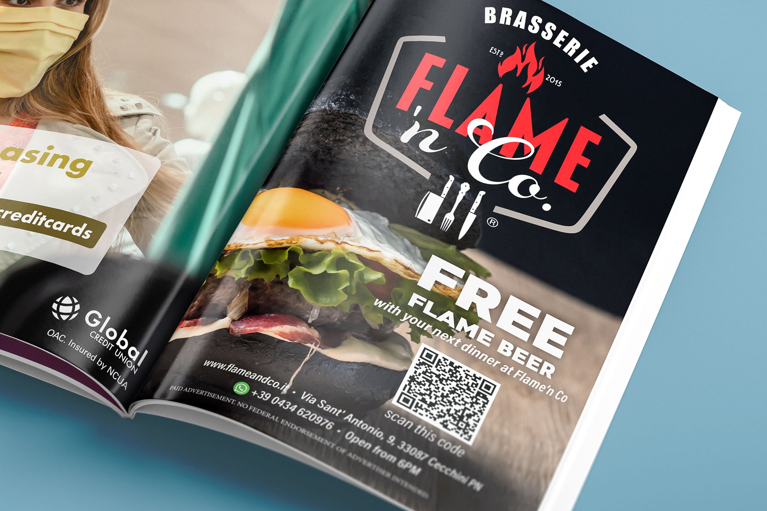 Layouts from the Aviano Air Base Grapevine Magazine