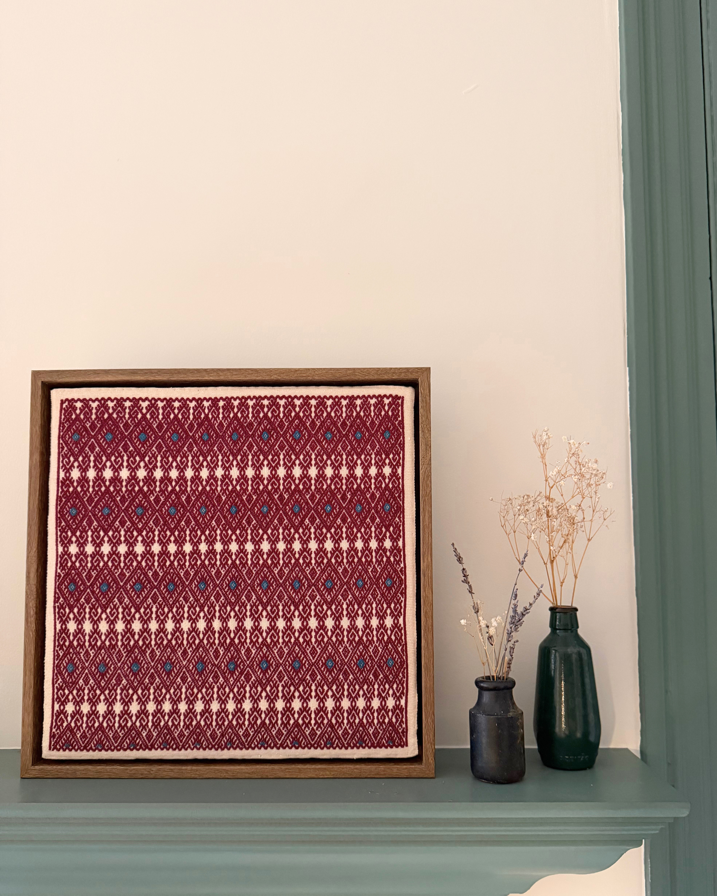 Portal-handwoven-framed-textile art- burgundy.png