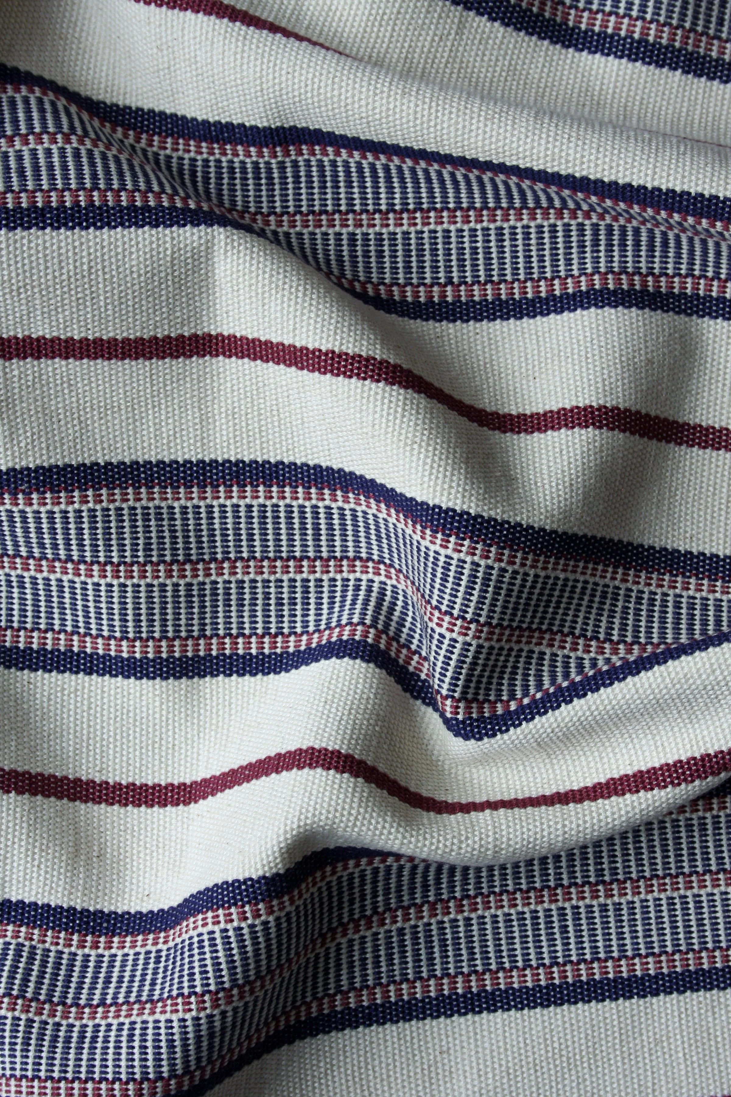 Aura Handwoven Stripe Fabric, Eclipse Veil, Flat Detail Horizontal.jpg