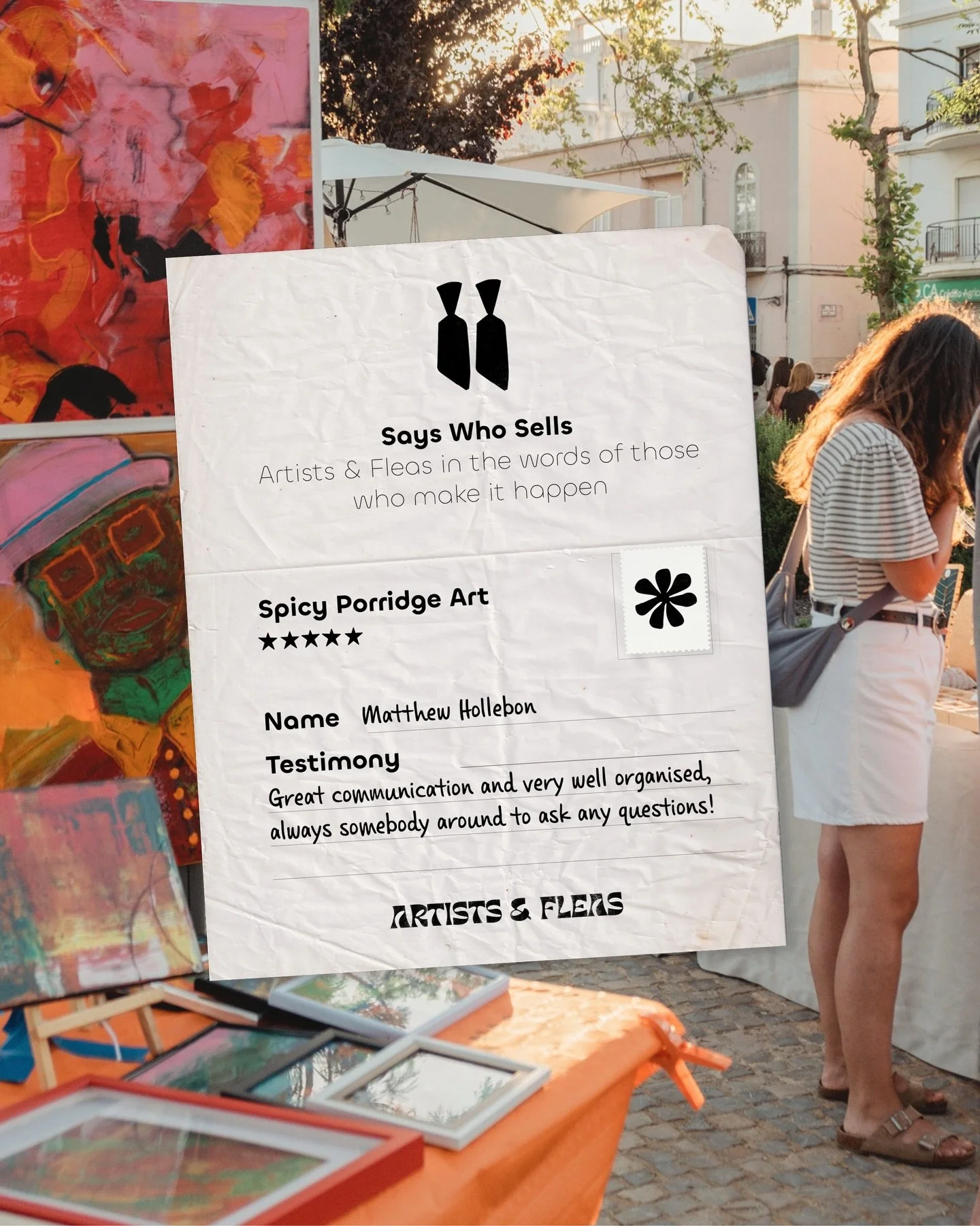 Como diz o artista &ldquo;goste ou n&atilde;o &eacute; uma escolha sua&rdquo;. @spicy_porridge_art &eacute; Matt Hollebon, um pintor contempor&acirc;neo que traz muita cor aos nossos markets 🍭

&bull;

As the artist says, &ldquo;love it or hate it, 