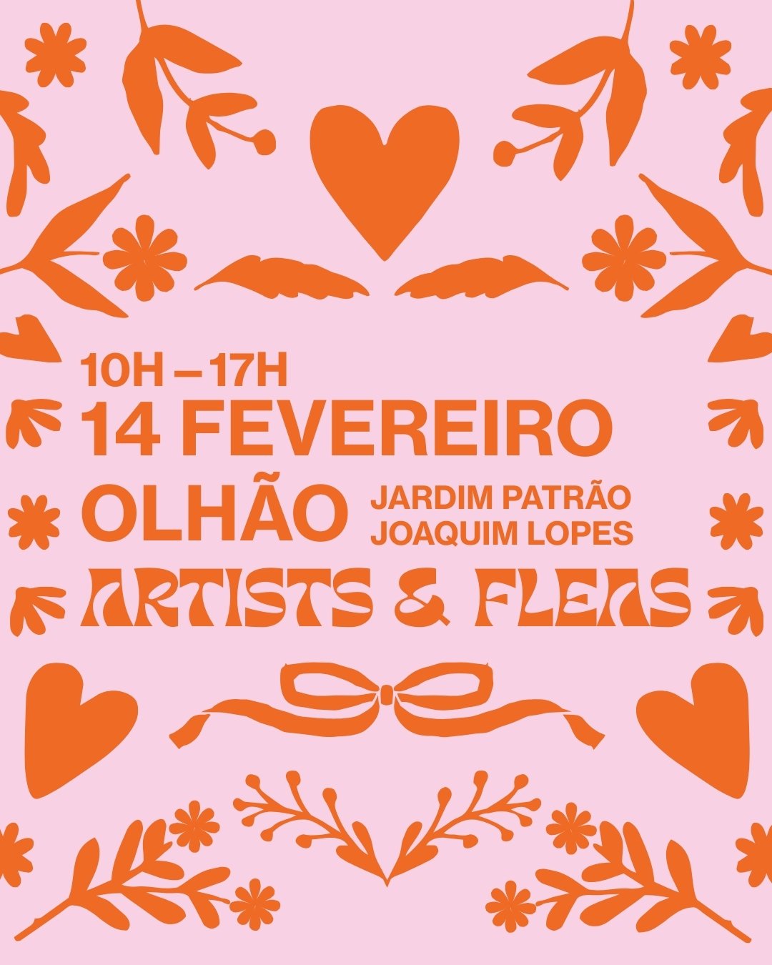 Dia 14 de fevereiro tens planos ♡ N&oacute;s tratamos do market, da m&uacute;sica e do cen&aacute;rio perfeito para passar o dia sem pressas. 
O Artists &amp; Fleas Market volta a Olh&atilde;o com DJ set da @mariemonamour ⟡ 
Vem com quem quiseres (ou
