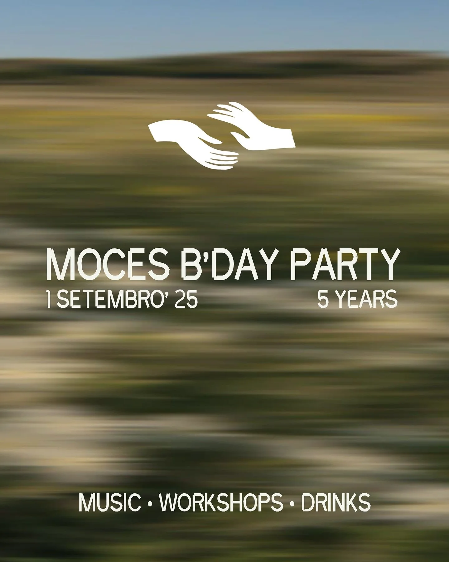 Dia 1 de setembro celebramos 5 anos de @moces.pt 🌟

e nada melhor que celebr&aacute;-los junto de amigos, parceiros e toda a equipa que tem contribu&iacute;do para a continuidade dos seus projectos de impacto. 

O convite estende-as a todes. 
&Agrav