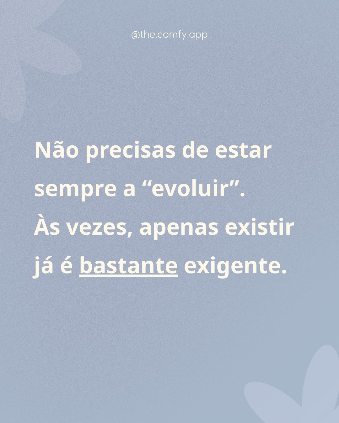 Abrir o ecr&atilde; do telem&oacute;vel hoje em dia &eacute; levar com uma lista intermin&aacute;vel de exig&ecirc;ncias: tens de ter boas notas, ser super social, descobrir o teu prop&oacute;sito, ler mais, treinar todos os dias e, claro, documentar