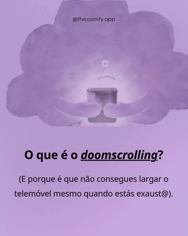 D&aacute;s por ti a fazer 𝘴𝘤𝘳𝘰𝘭𝘭 infinito mesmo sabendo que te est&aacute; a fazer mal? P&aacute;ra aqui um bocadinho. 🛑

O 𝘿𝙤𝙤𝙢𝙨𝙘𝙧𝙤𝙡𝙡𝙞𝙣𝙜 &eacute; uma daquelas rasteiras que a nossa pr&oacute;pria ansiedade nos prega. Come&ccedil;