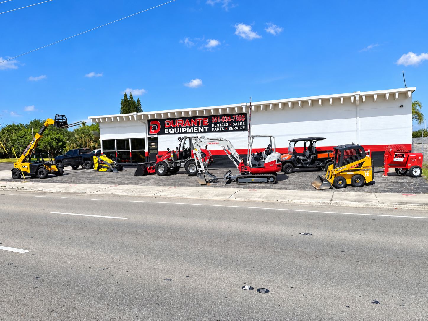 Durante Equipment's Lake Worth, FL store